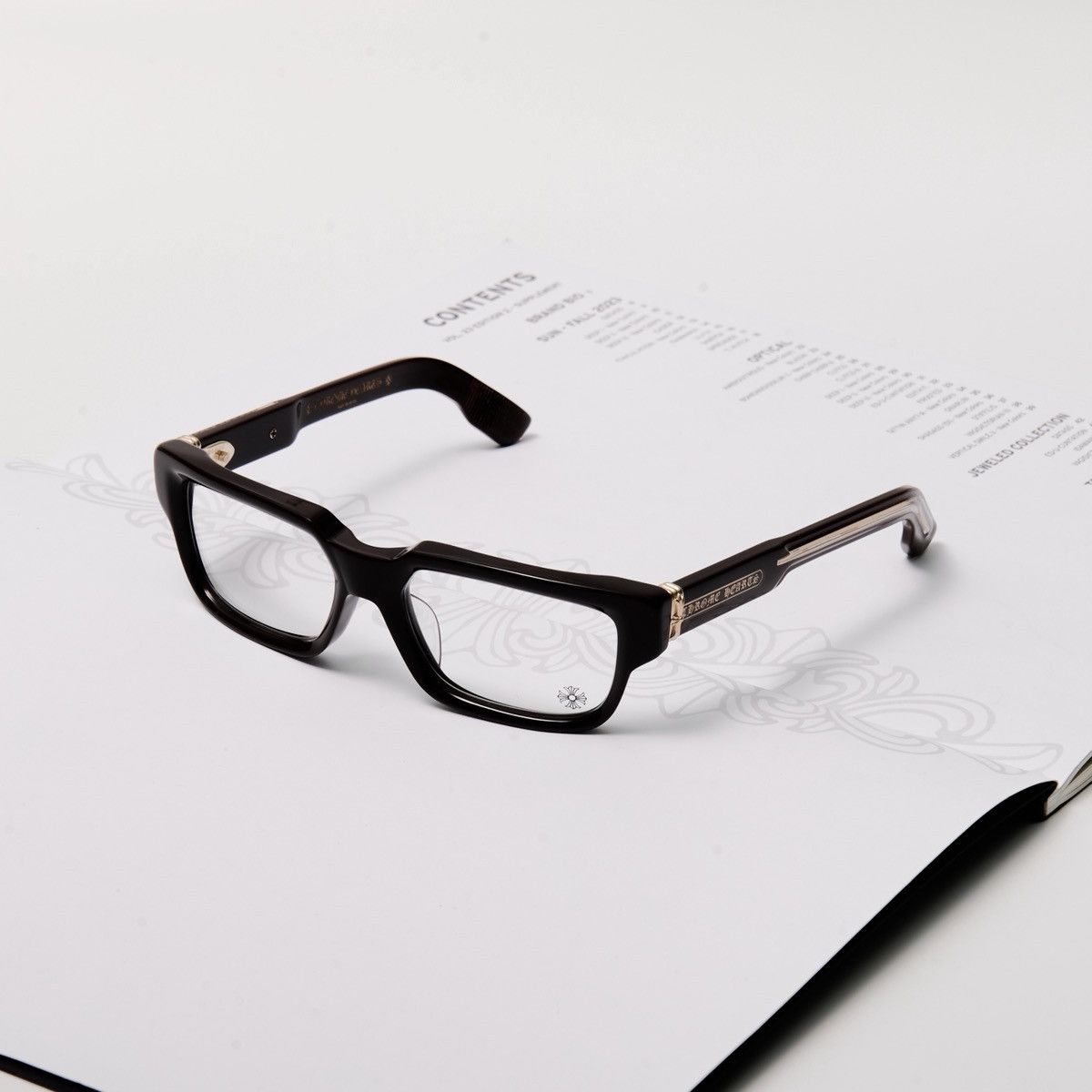 Chrome Hearts CHROME HEARTS 2 THICK CLASSIC BROWN GLASSES Size ONE SIZE - 1 Thumbnail