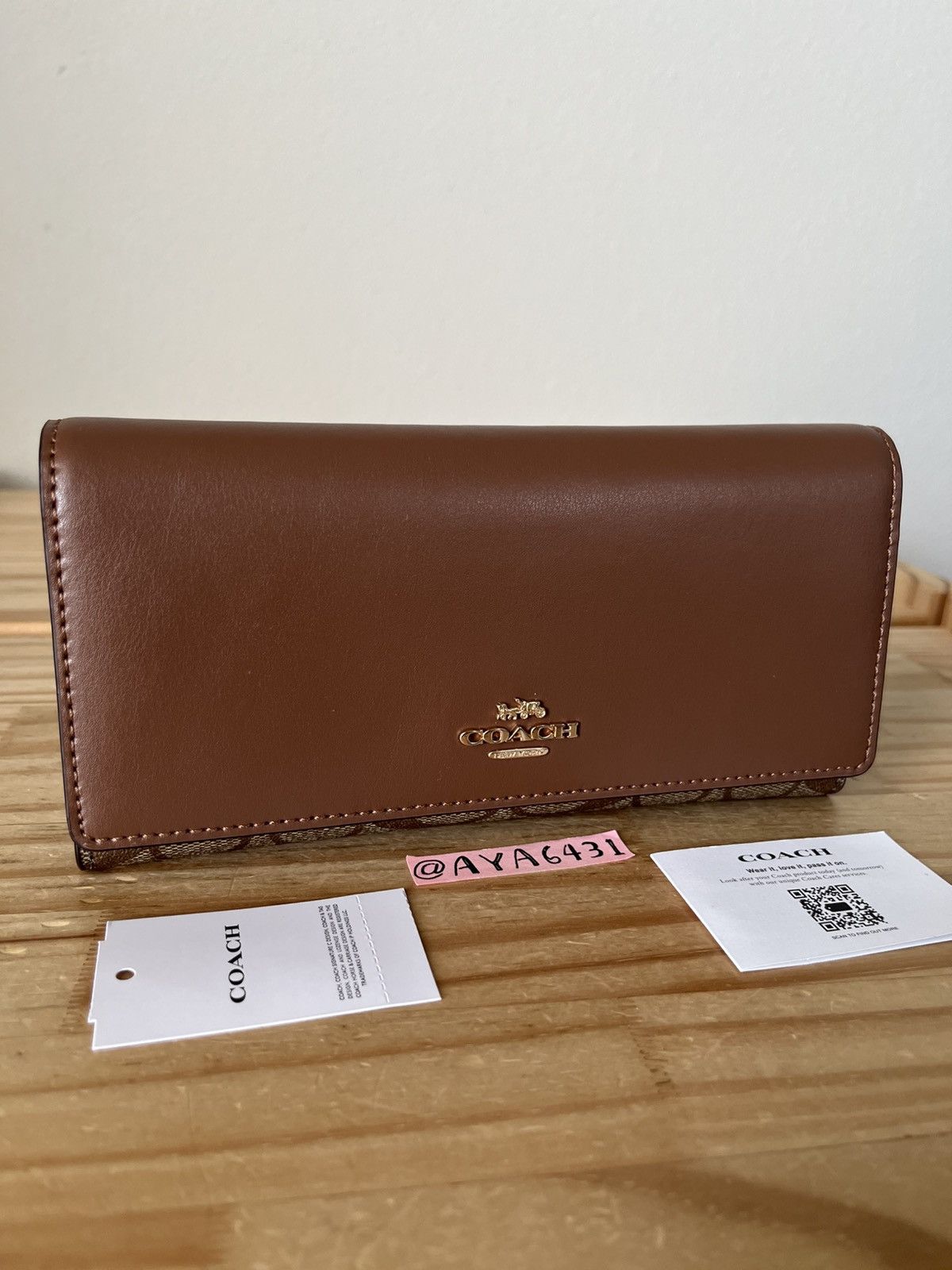 Coach wallet