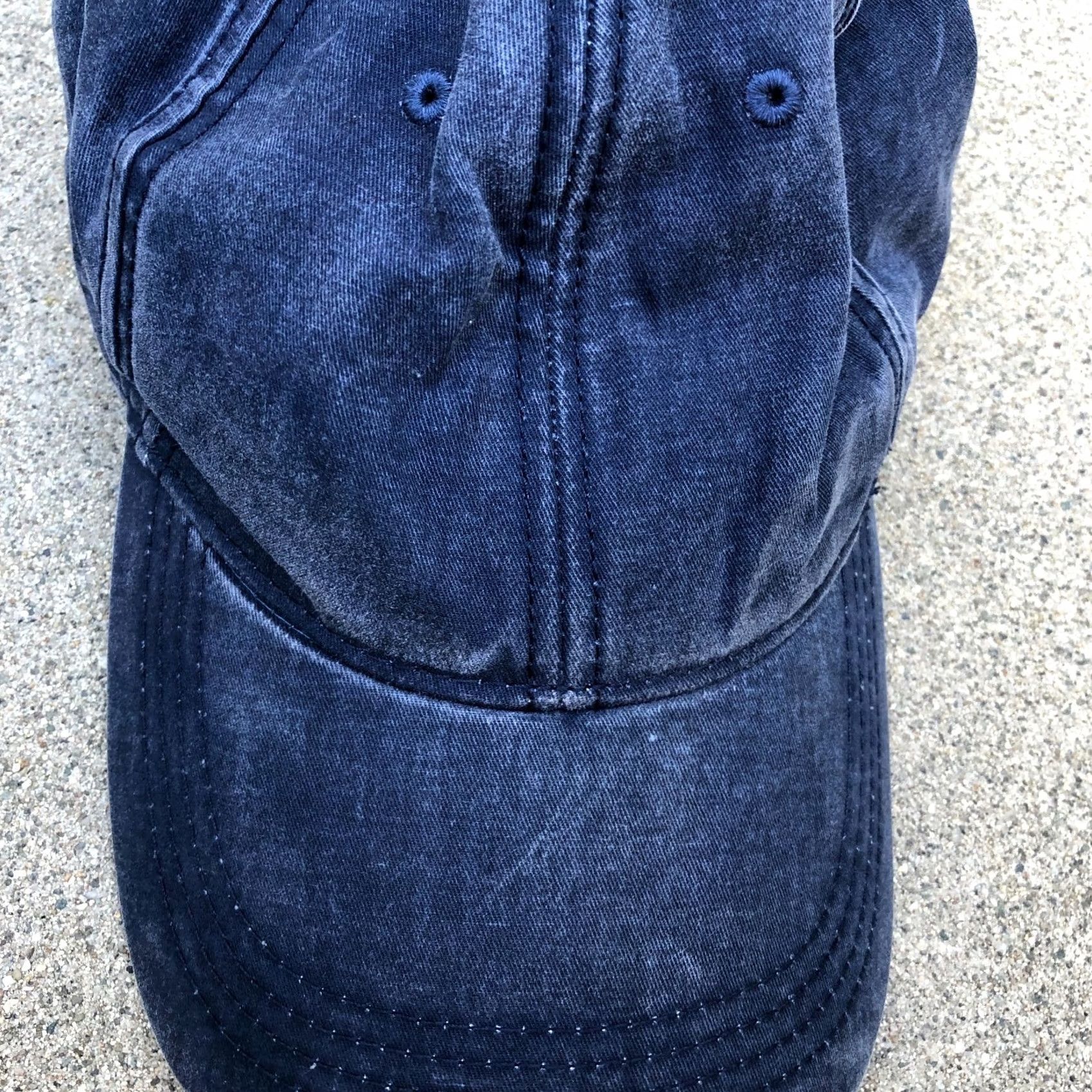 Gap GAP Baseball Hat Unisex Adult Blue 100% Cotton Adjustable One Size Cap Mens Womens Size ONE SIZE - 2 Thumbnail