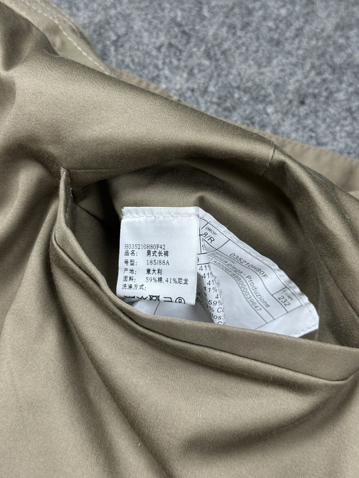 Hermes Hermes - Waistband Details / Snap Button Trouser Light Brown Size US 36 / EU 52 - 14 Thumbnail