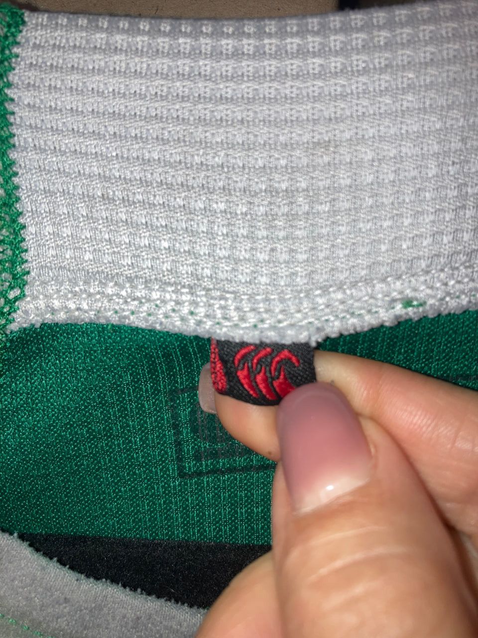 Canterbury of New Zealand CANTERBURY IRELAND NATIONAL RUGBY WORLD CUP 2023 JERSEY Size US L / EU 52-54 / 3 - 12 Thumbnail