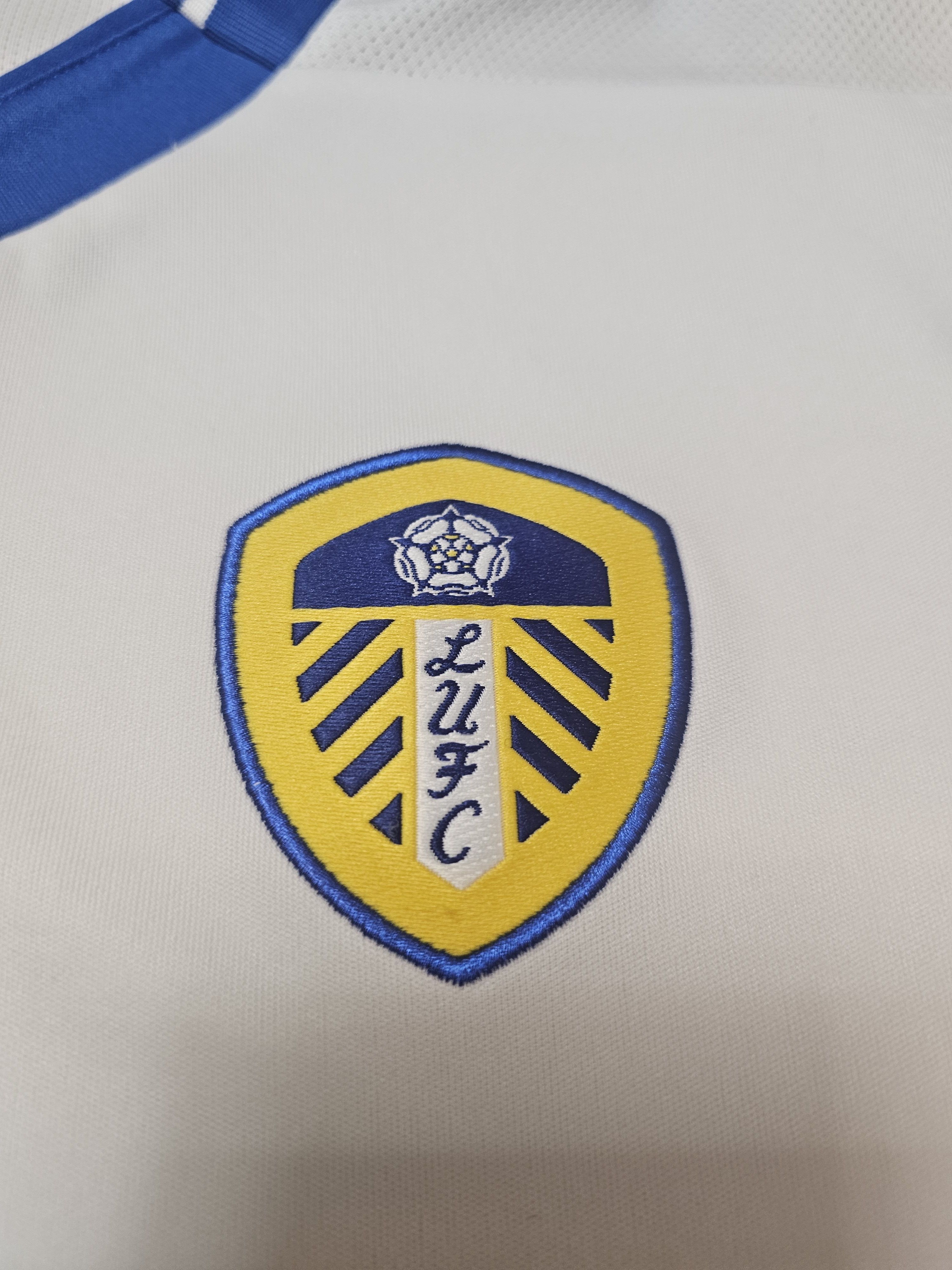 Vintage LEEDS UNITED 2012 2013 HOME FOOTBALL SHIRT SOCCER JERSEY Size US XL / EU 56 / 4 - 4 Thumbnail