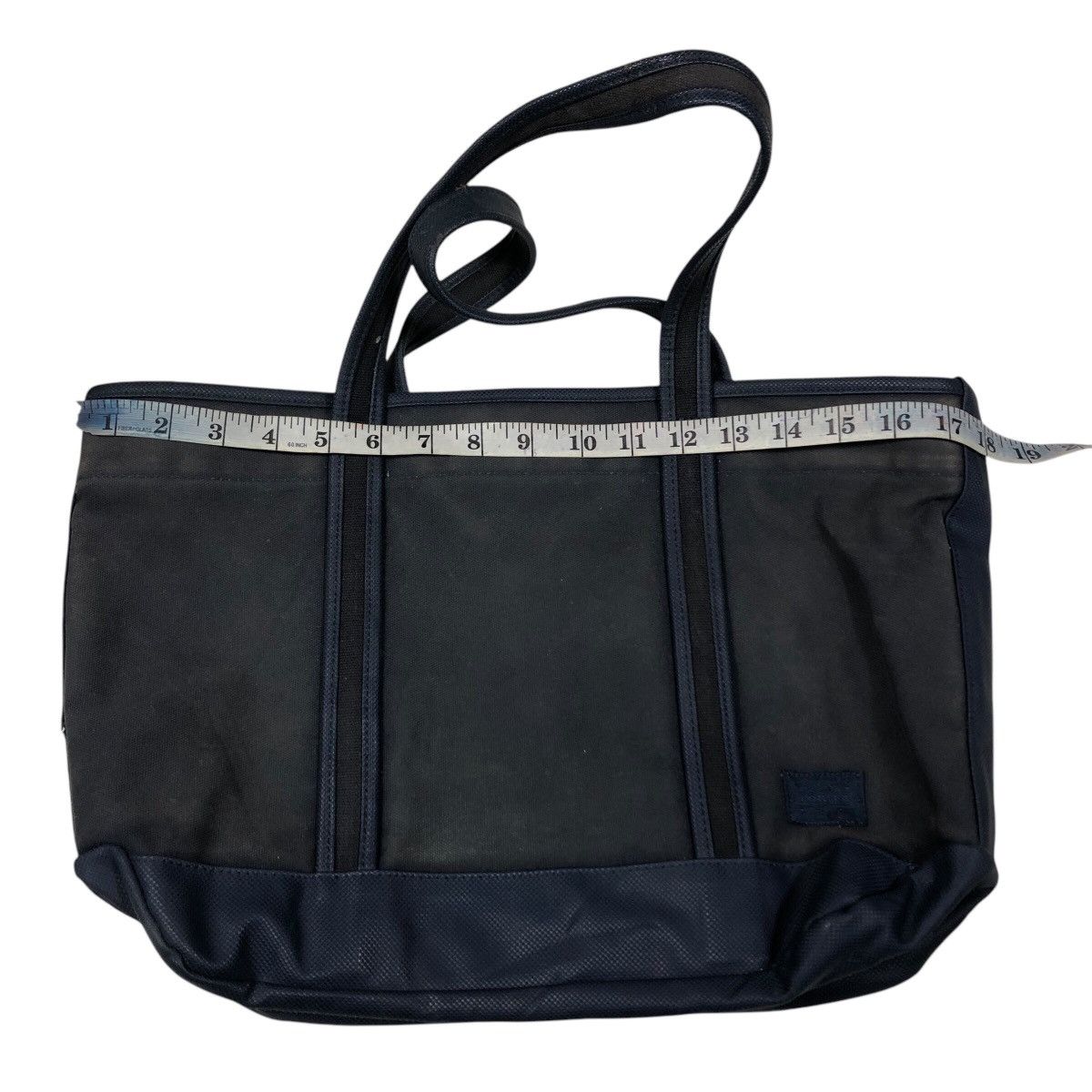 Japanese Brand 📌Vintage Porter Made in Japan Tote Bag Duck Canvas Detroit Size ONE SIZE - 11 Thumbnail