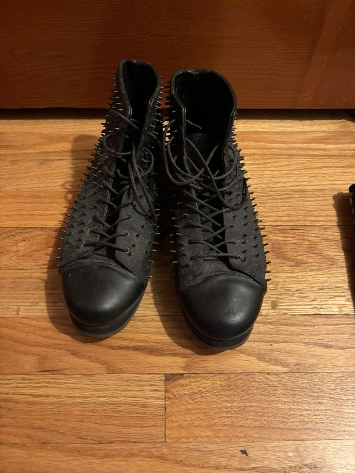 Other Black Studded Ankle Boots from ForFex Size US 9 / EU 42 - 7 Thumbnail