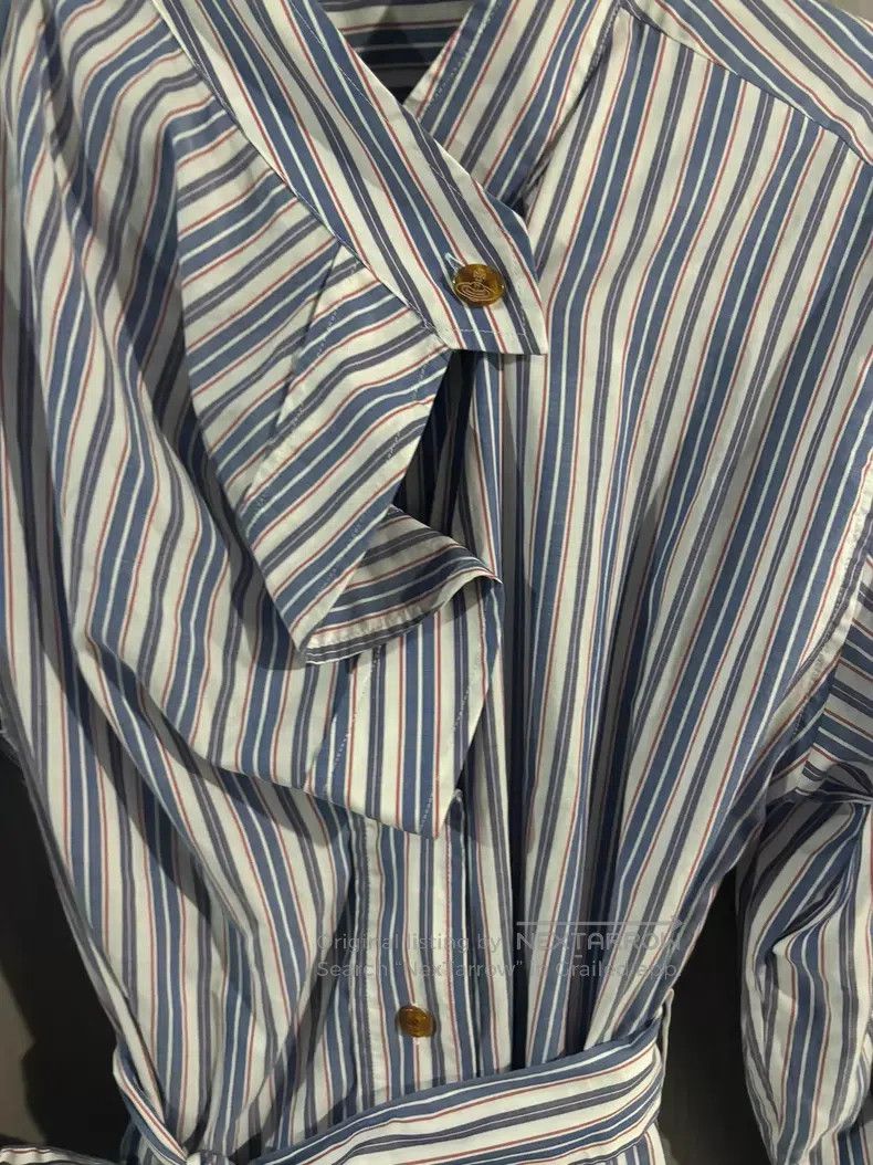 Vivienne Westwood Vivienne Westwood Striped Drunkard Dress Size S / US 4 / IT 40 - 3 Thumbnail
