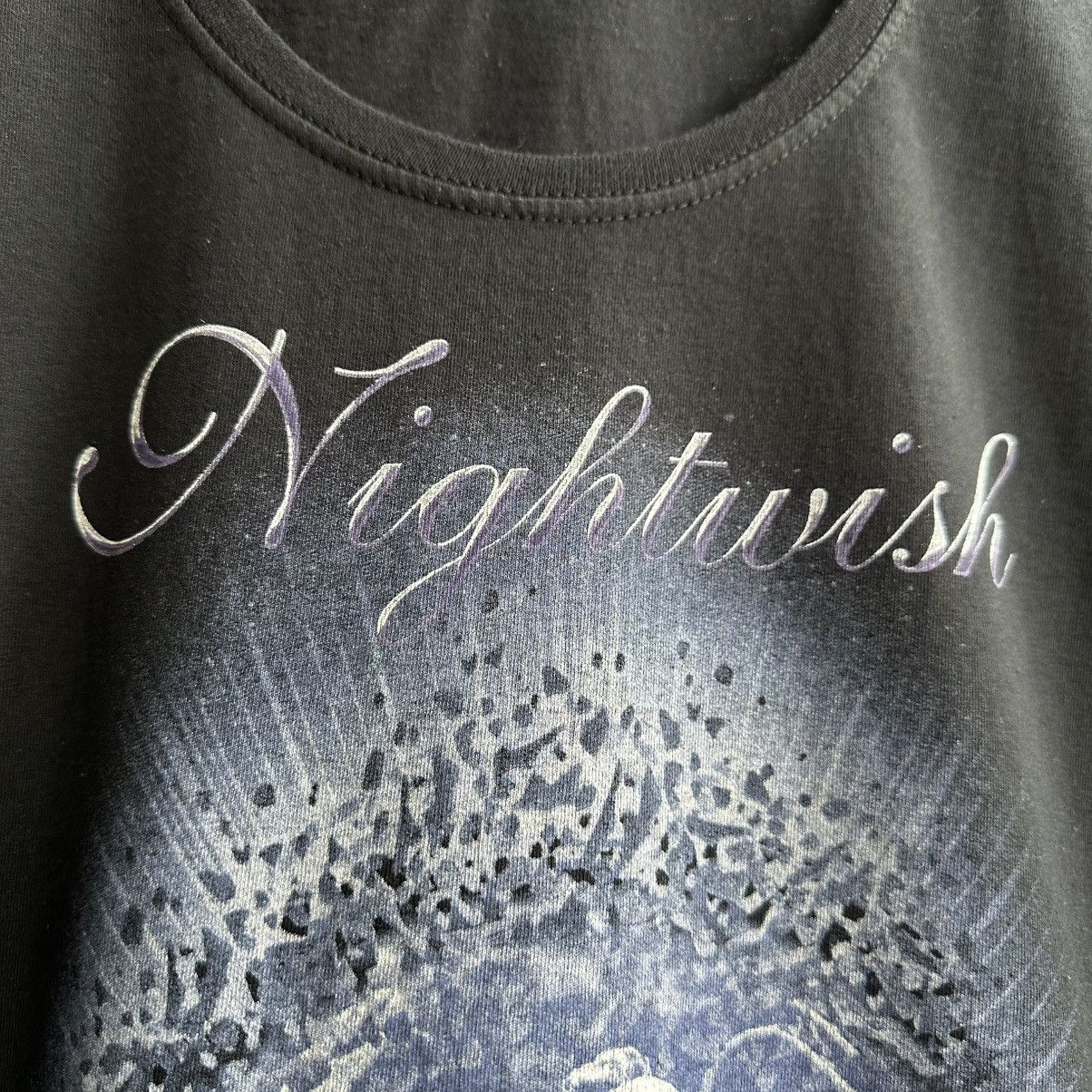 Band Tees × Vintage VINTAGE Y2K NIGHT ONCE METAL BAND TEE Size US S / EU 44-46 / 1 - 5 Thumbnail