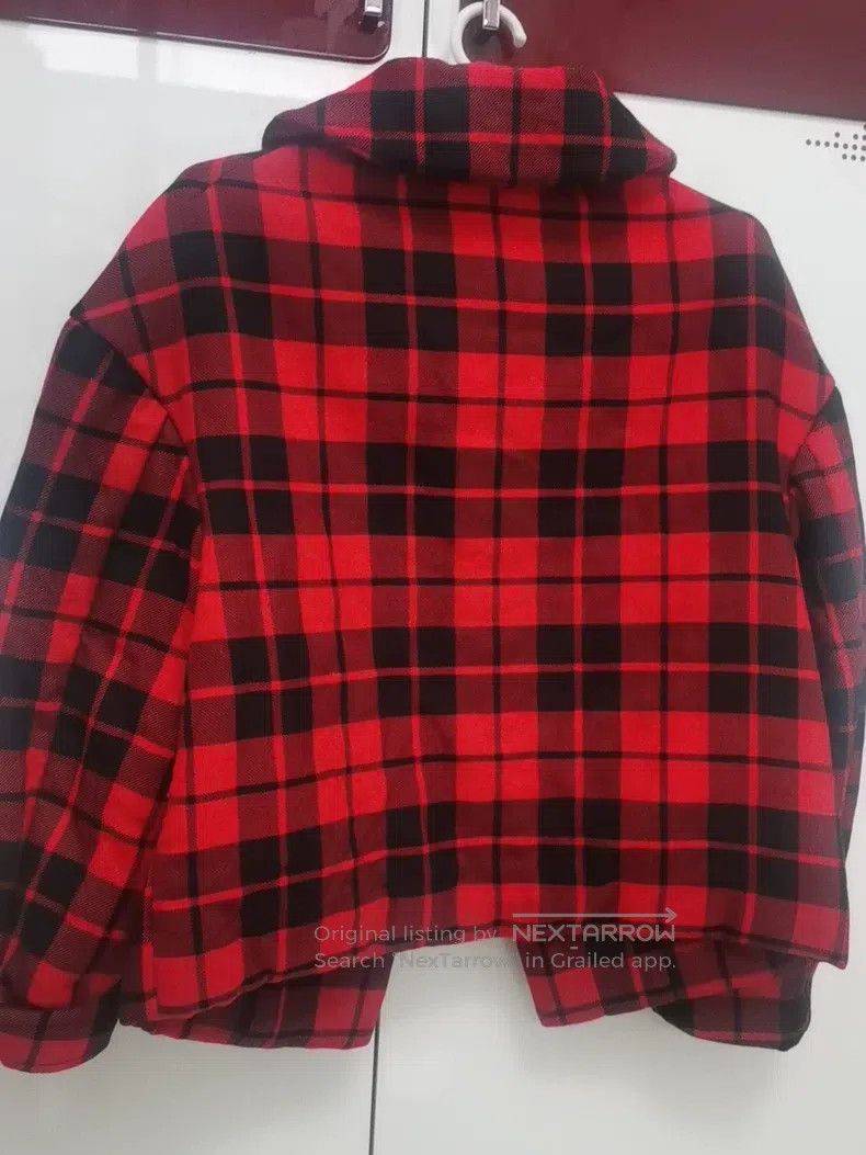 Comme des Garcons Comme Des Garcons Pure Wool Plaid Cotton Jacket with Peter Size XS / US 0-2 / IT 36-38 - 2 Thumbnail