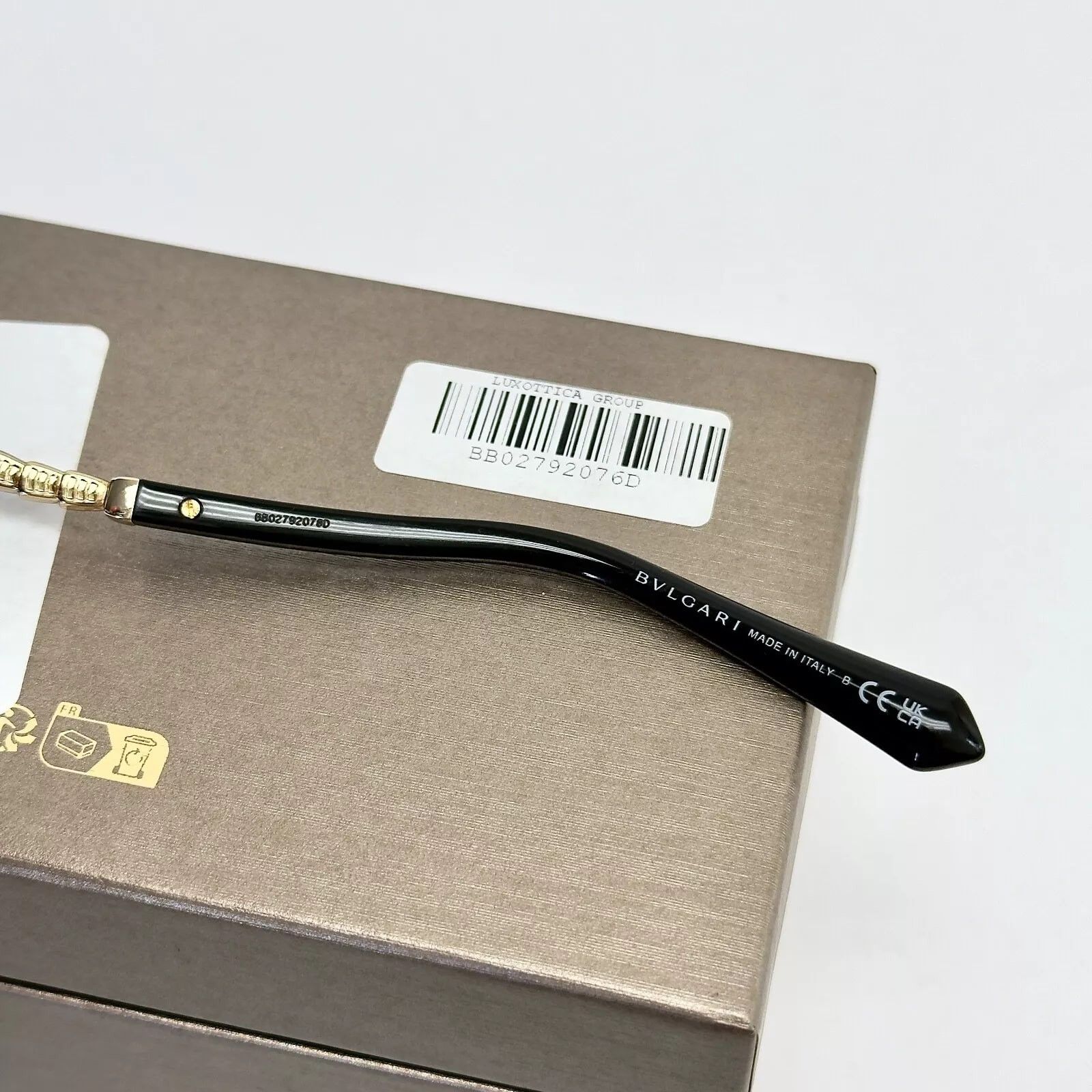 Bvlgari BVLGARI Serpenti Viper BV8255B Black Snake Sunglasses 8255 Size ONE SIZE - 6 Thumbnail