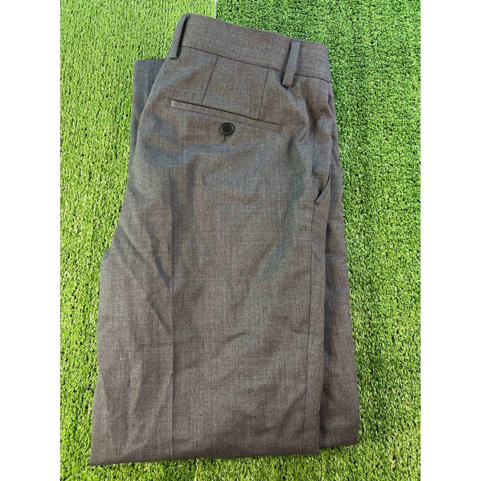 Other Pour Homme Men's Classic Grey Dress Pants 36 Size US 36 / EU 52 - 6 Thumbnail