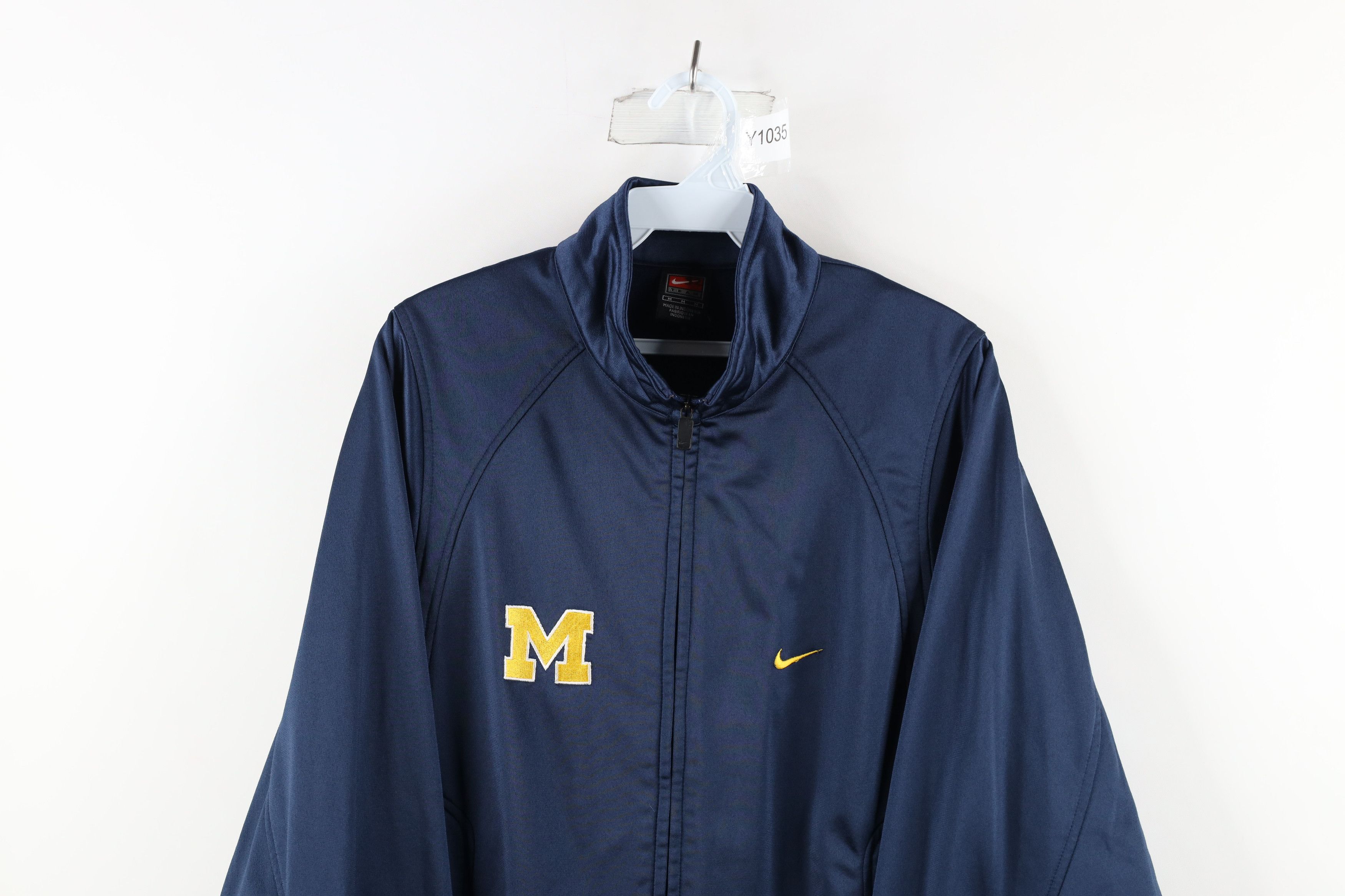 Vintage Nike University of Michigan Football Full Zip Jacket