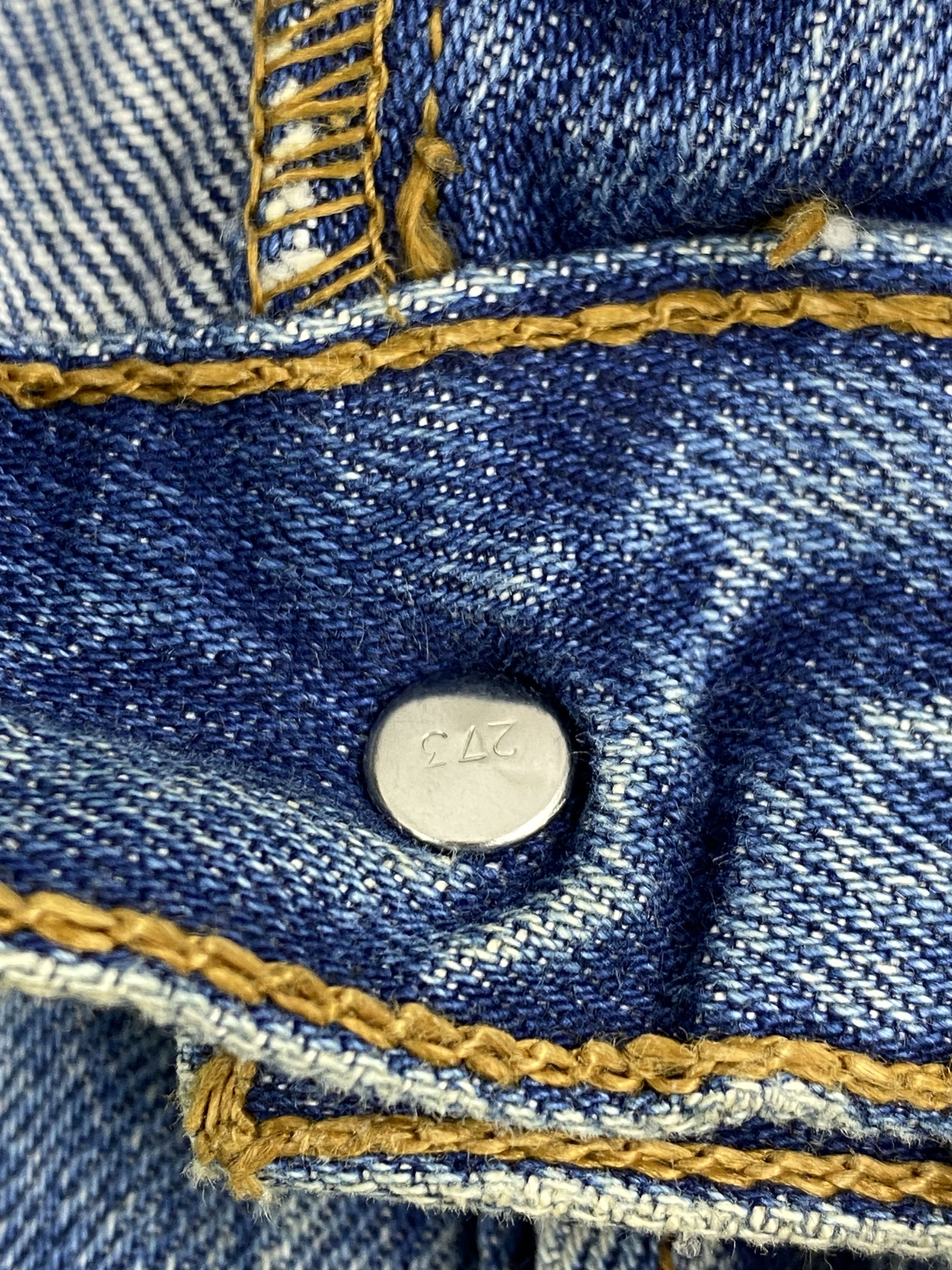 Levi's Distressed Blue Denim Vintage Levis 501 Jeans DP2804 Size US 38 / EU 54 - 15 Thumbnail