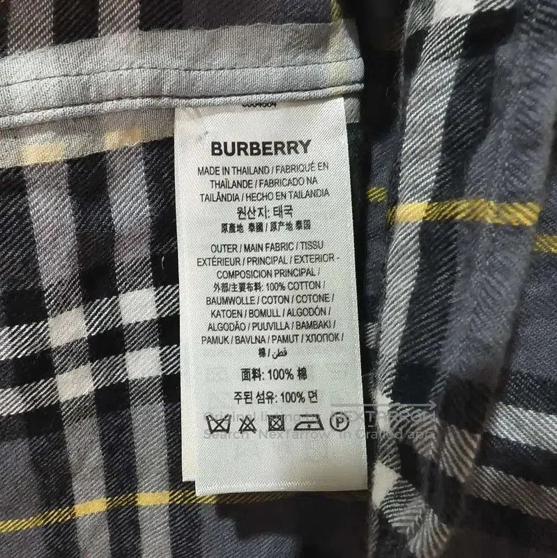 Burberry Burberry Gray Plaid Long Sleeve Shirt. Size US S / EU 44-46 / 1 - 4 Thumbnail