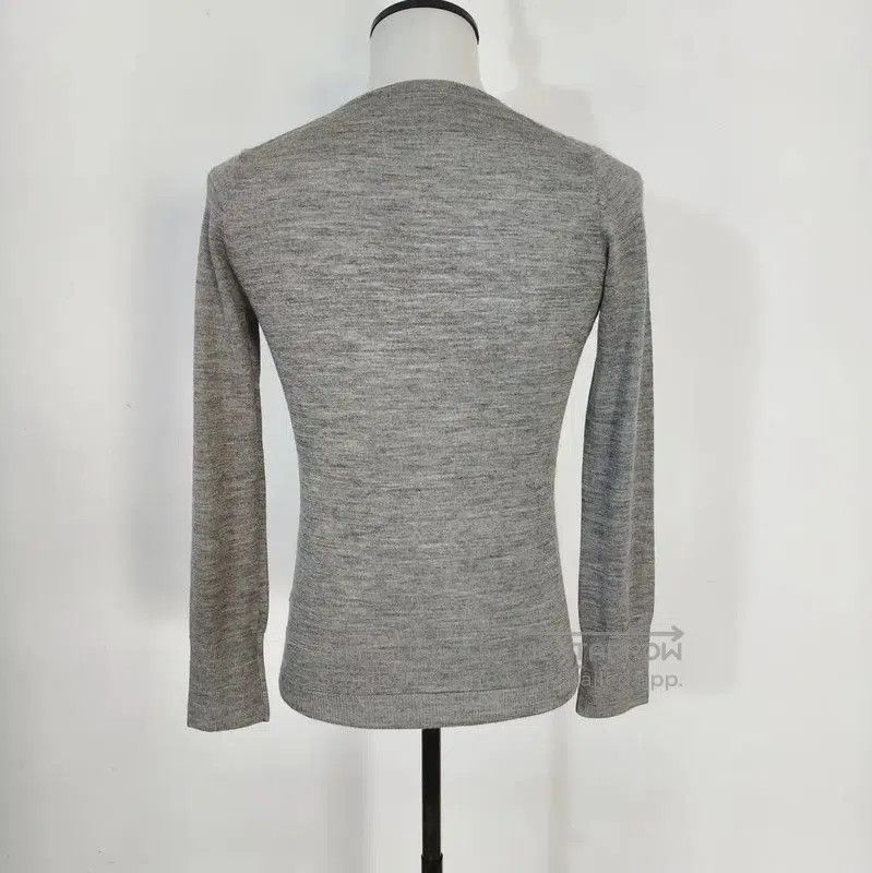 Burberry Burberry Gray Silk Argyle Cardigan for Men. Size US XS / EU 42 / 0 - 4 Thumbnail