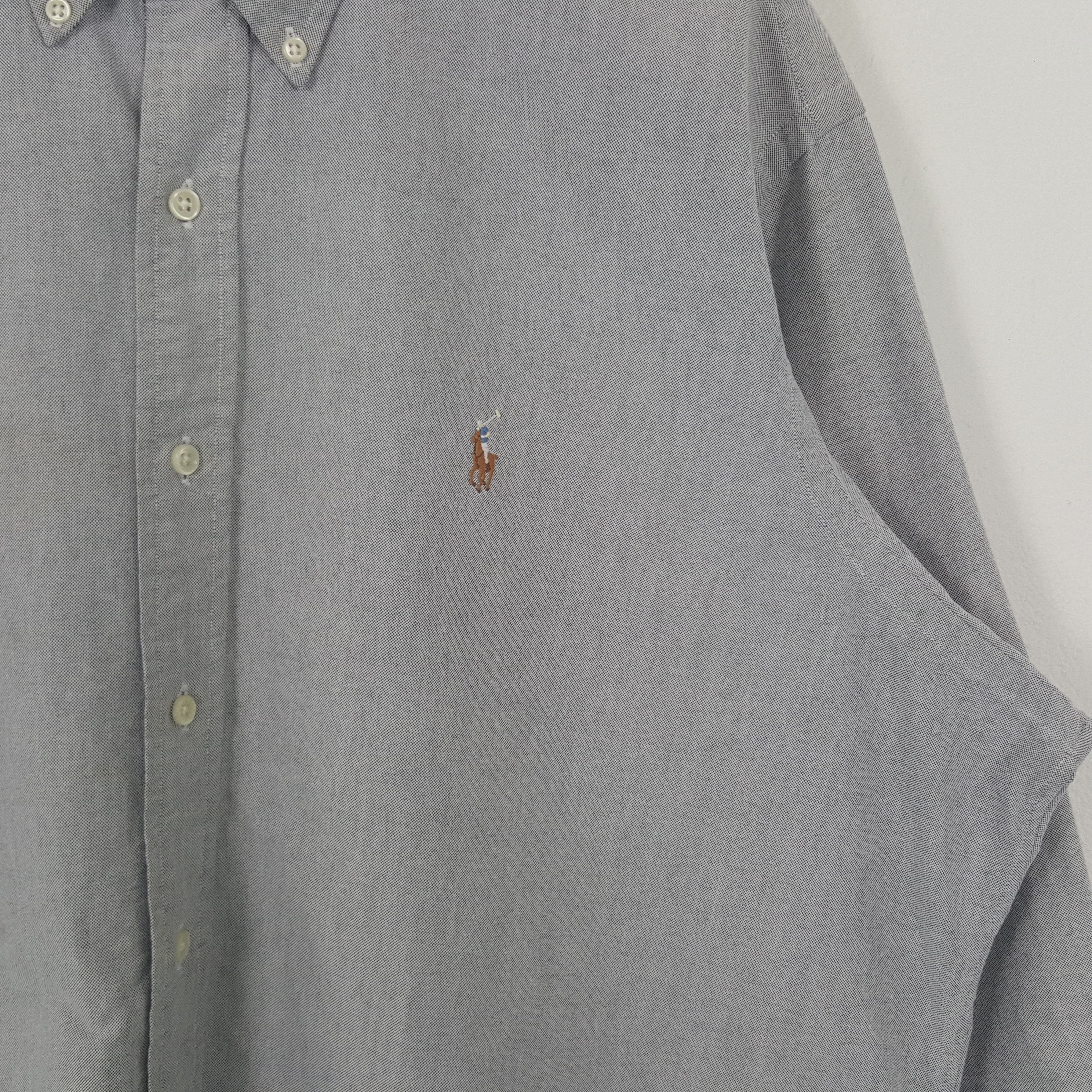 Ralph Lauren Vintage Ralph Lauren American Brand Denim Shirt RR7 Size US XXL / EU 58 / 5 - 2 Thumbnail