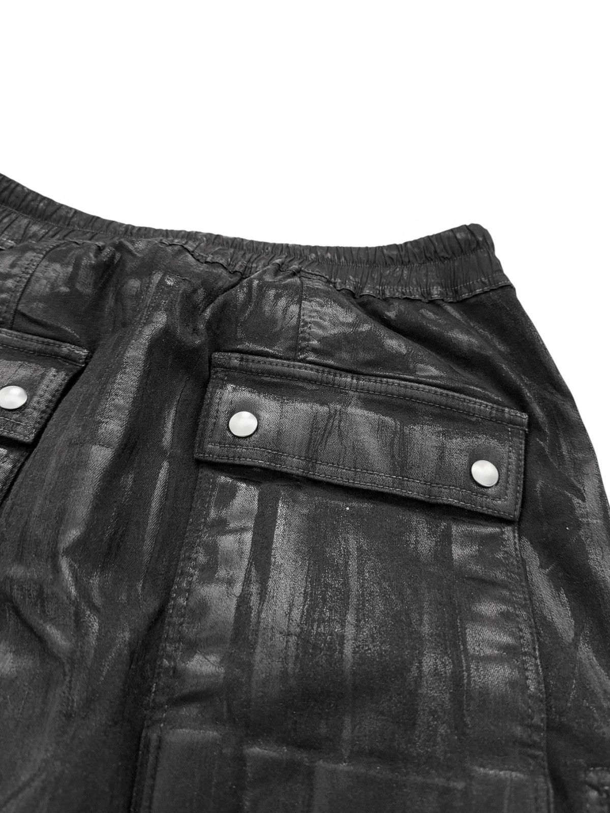Rick Owens Bauhaus Heavy Wax Painted Zip Cargos Size US 32 / EU 48 - 5 Thumbnail