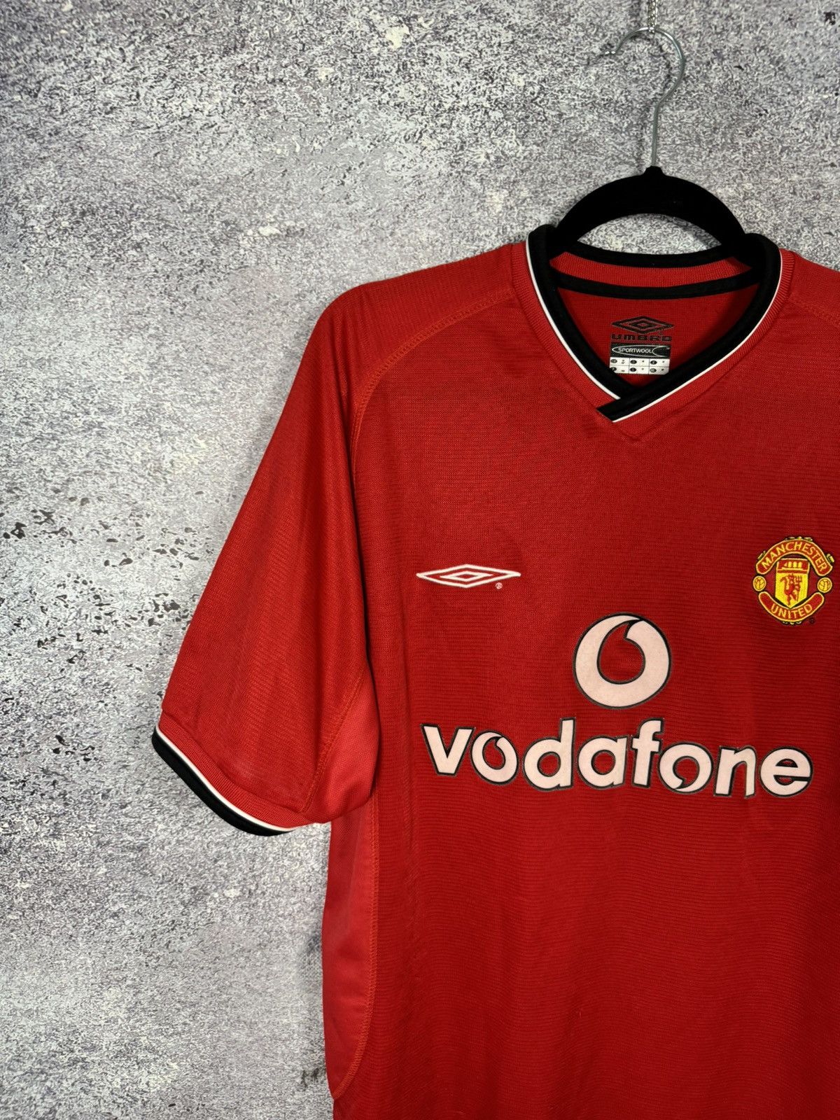 Umbro Vintage Manchester United 2000/02 Umbro Soccer Jersey Size US M / EU 48-50 / 2 - 3 Thumbnail