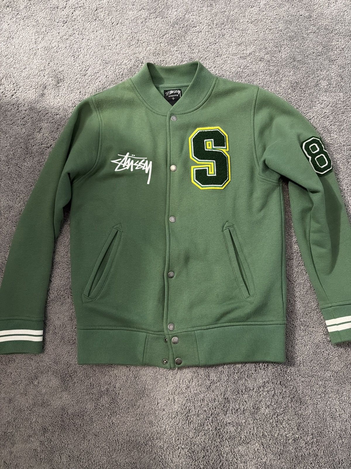 Stussy Stussy Varsity Jacket Size US S / EU 44-46 / 1 - 1 Thumbnail
