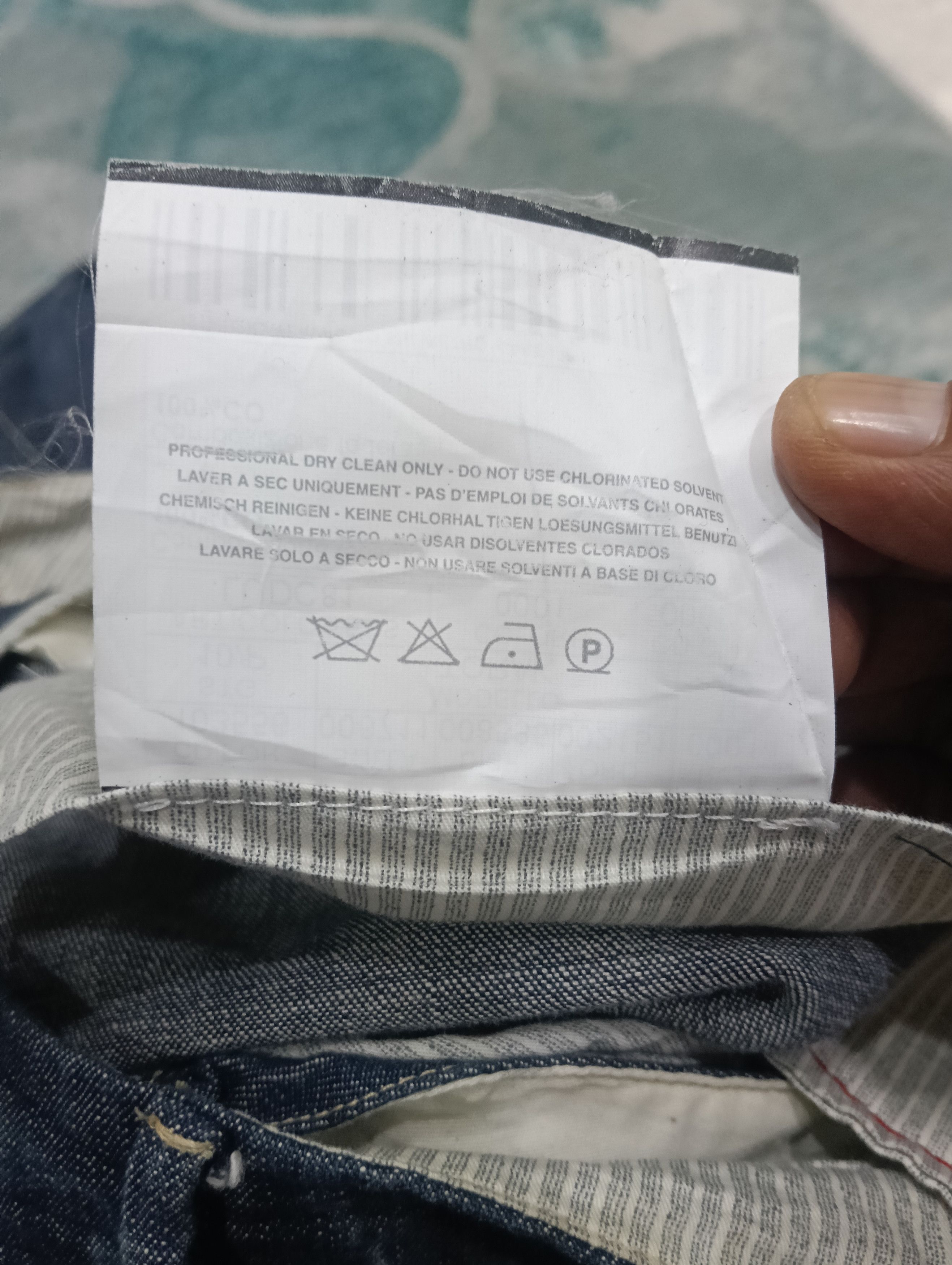 Boglioli × Designer Vintage Boglioli Like Baggy Size US 36 / EU 52 - 17 Thumbnail