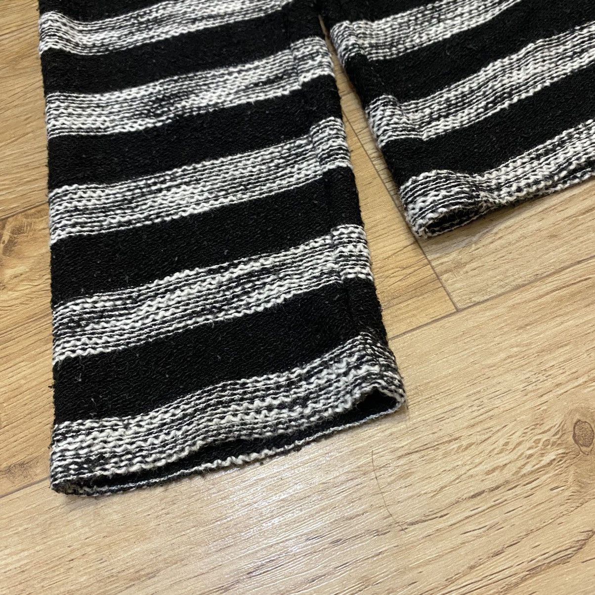 Japanese Brand 2000s In The Attic Homme Crut Cobain Style Stripe Knit LS Size US L / EU 52-54 / 3 - 5 Thumbnail