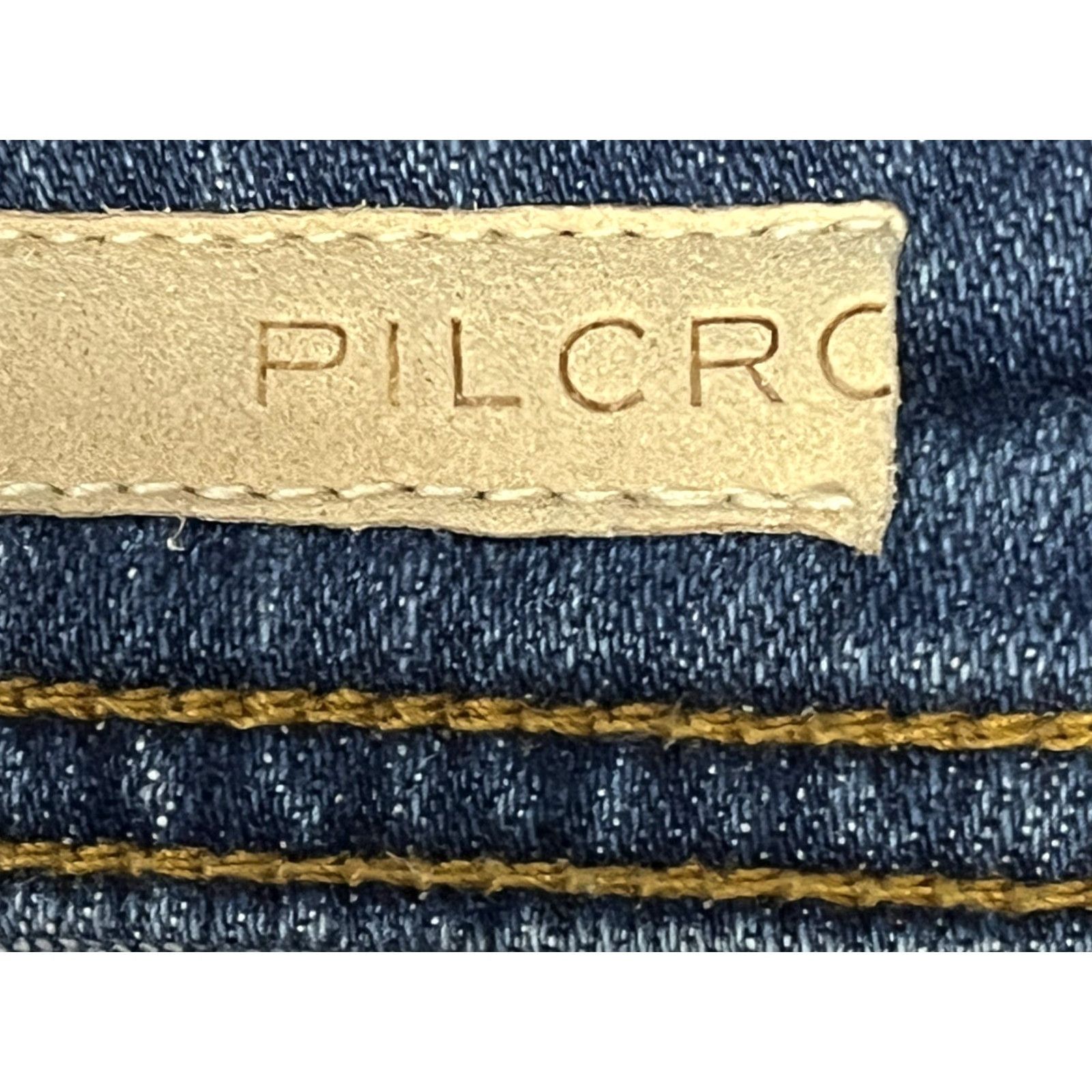 Vintage Anthropologie Pilcro Jeans Women 30P Blue Distressed Stretch Boyfriend Size 30" / US 8 / IT 44 - 6 Thumbnail
