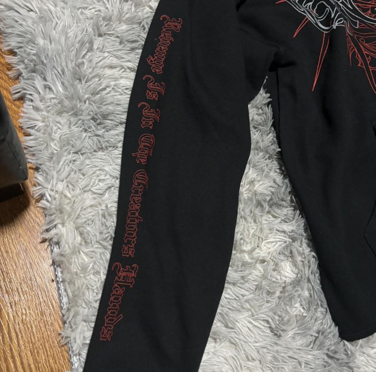Revenge revenge “quasar” cropped hoodie Size US L / EU 52-54 / 3 - 4 Thumbnail