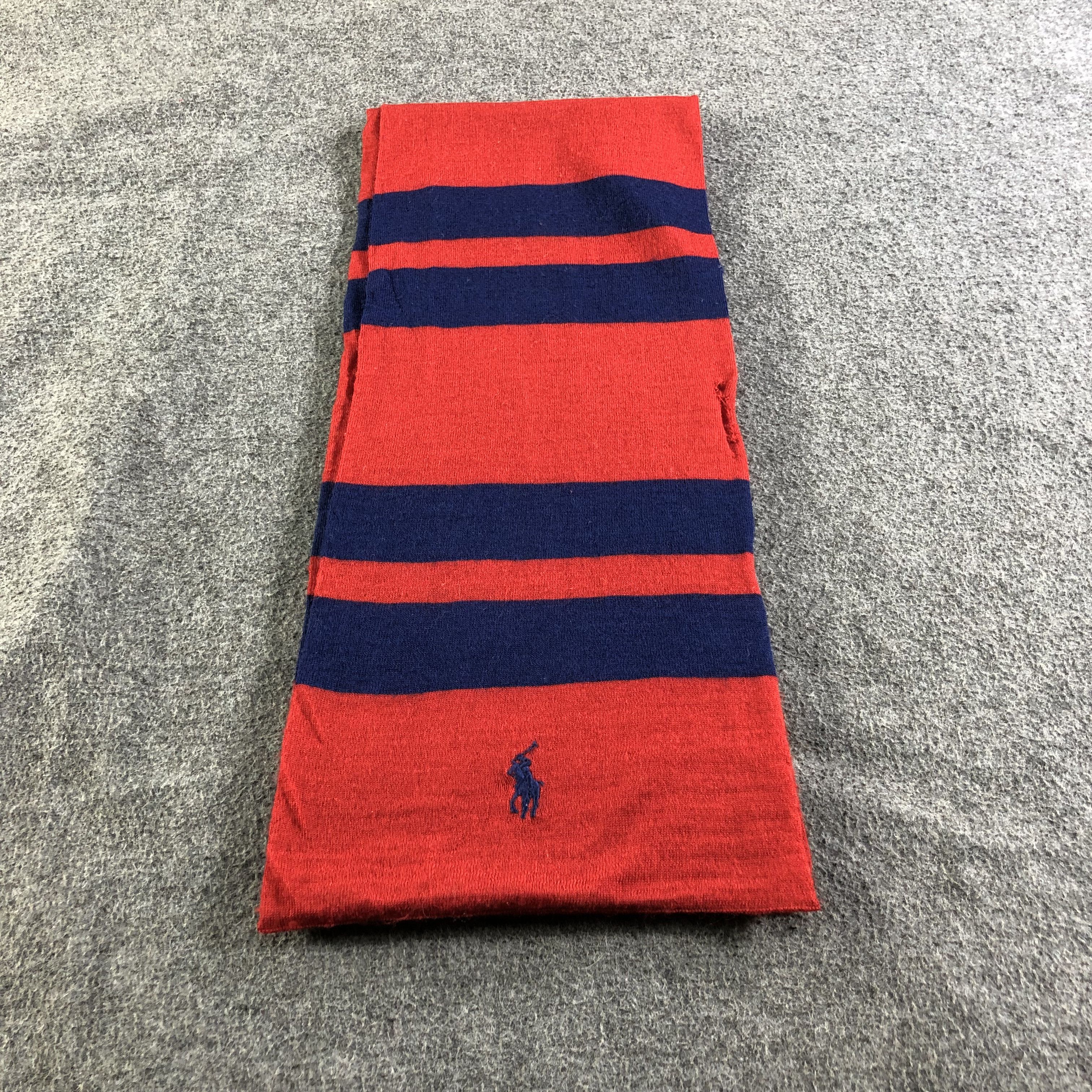 Polo Ralph Lauren Polo Ralph Lauren Wool Scarf Muffler V1899 Size ONE SIZE - 2 Thumbnail