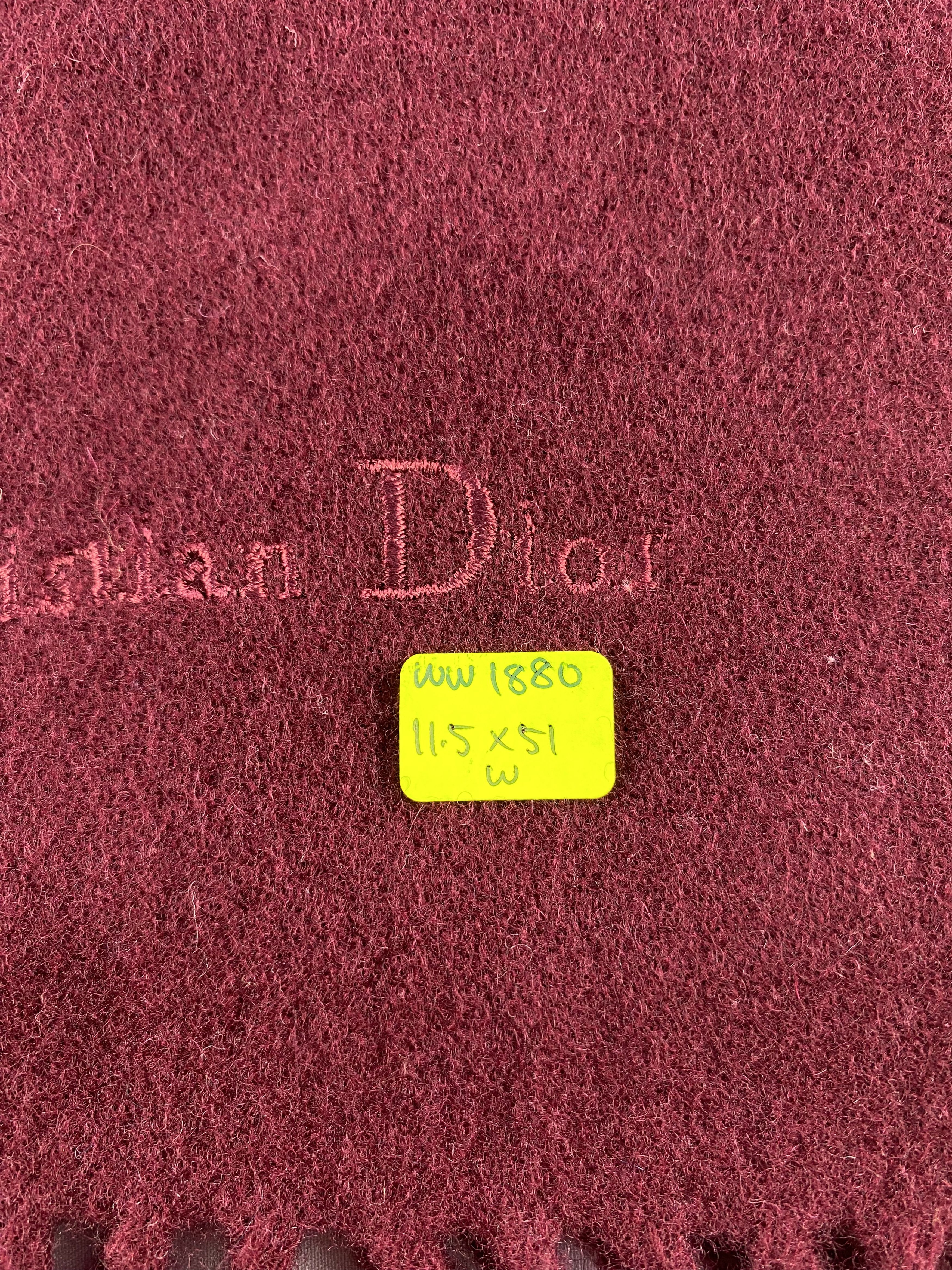 Vintage Christian Dior Monsieur Scarf / Muffler / Neckwear Size ONE SIZE - 6 Thumbnail