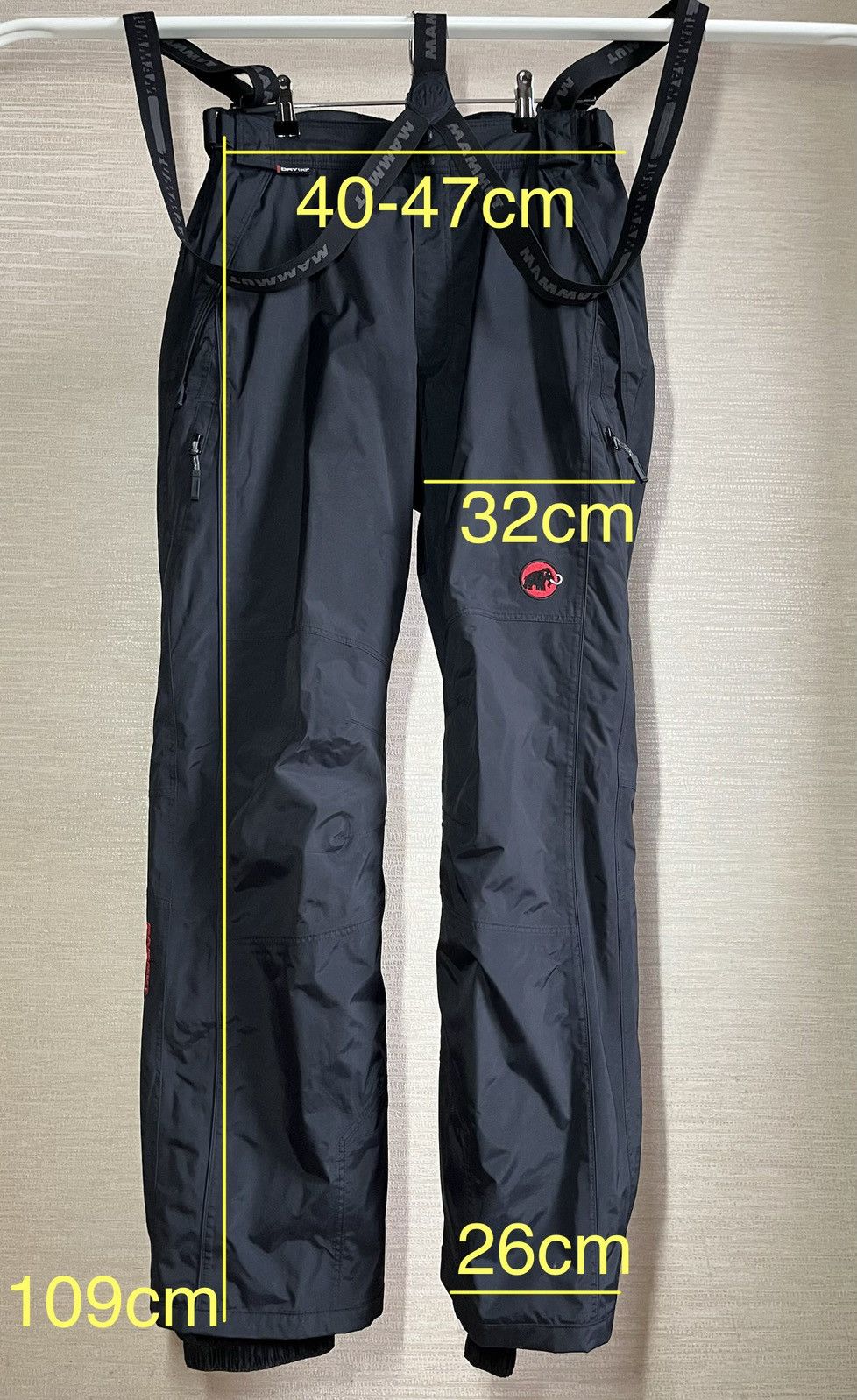 Mammut Mammut Dry Tech Men’s Ski Pants Size US 34 / EU 50 - 14 Thumbnail