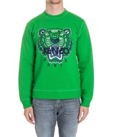 Kenzo Kenzo Paris Tiger Embroidered Sweatshirt Crewneck Pullover Size US L / EU 52-54 / 3 - 2 Thumbnail