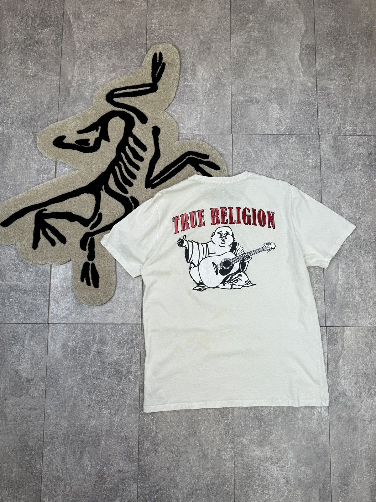 Japanese Brand × True Religion × Vintage Mens Vintage Distressed True Religion T-shirt rare y2k tee Size US L / EU 52-54 / 3 - 25 Thumbnail
