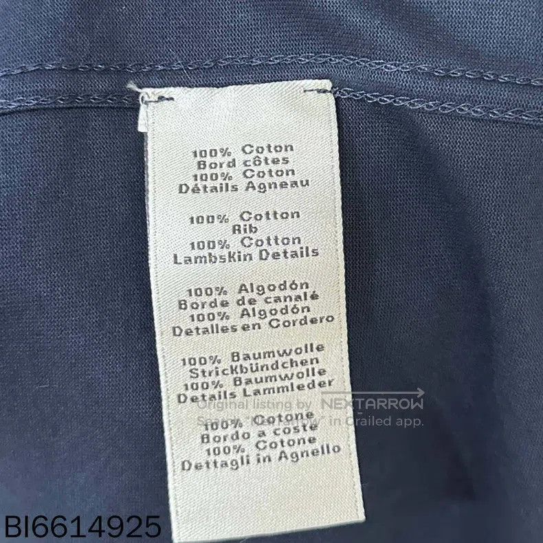 Hermes Hermes Mini Leather Logo Embroidered Solid Color Short Sle Size S / US 4 / IT 40 - 6 Thumbnail