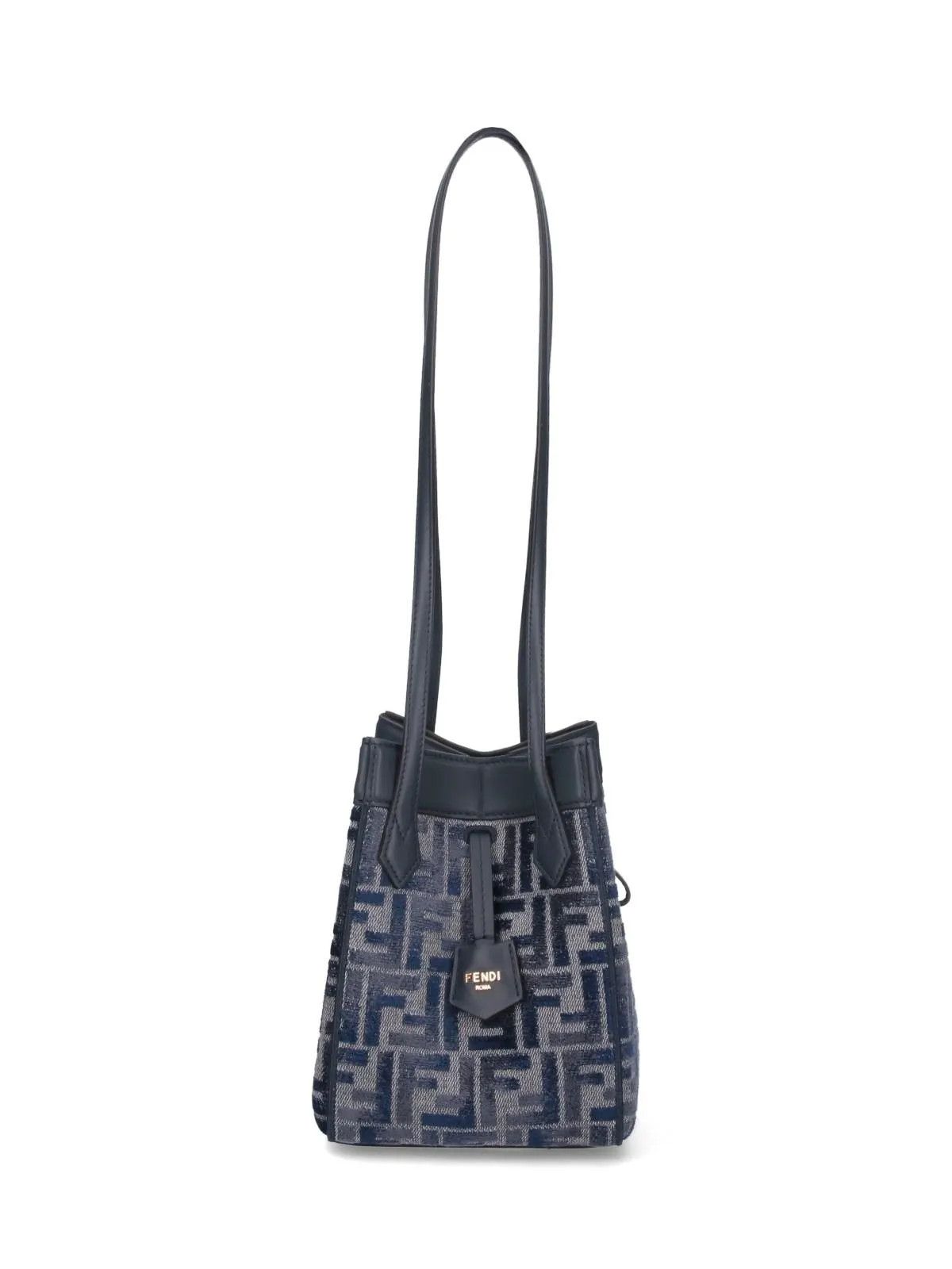 Fendi o1s1wg111225 Size: OS/Fendi Origami Mini in Dark Blue Size ONE SIZE - 1 Thumbnail