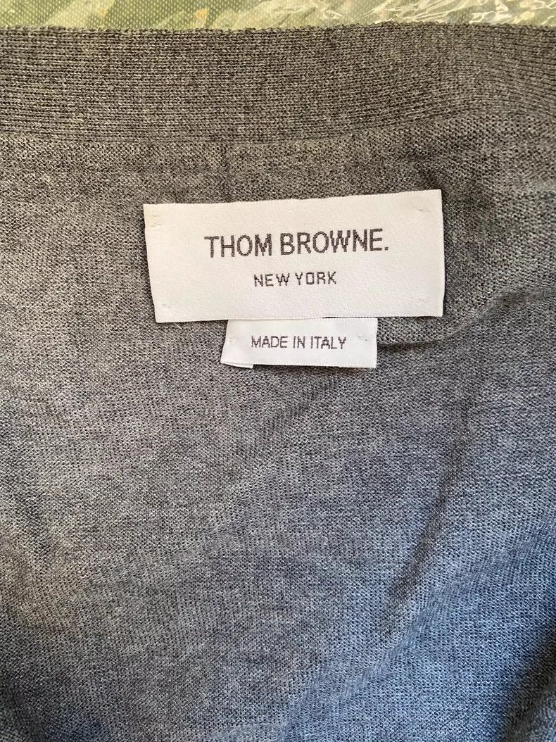 Thom Browne Thom Browne Cashmere cardigan Size US XS / EU 42 / 0 - 6 Thumbnail