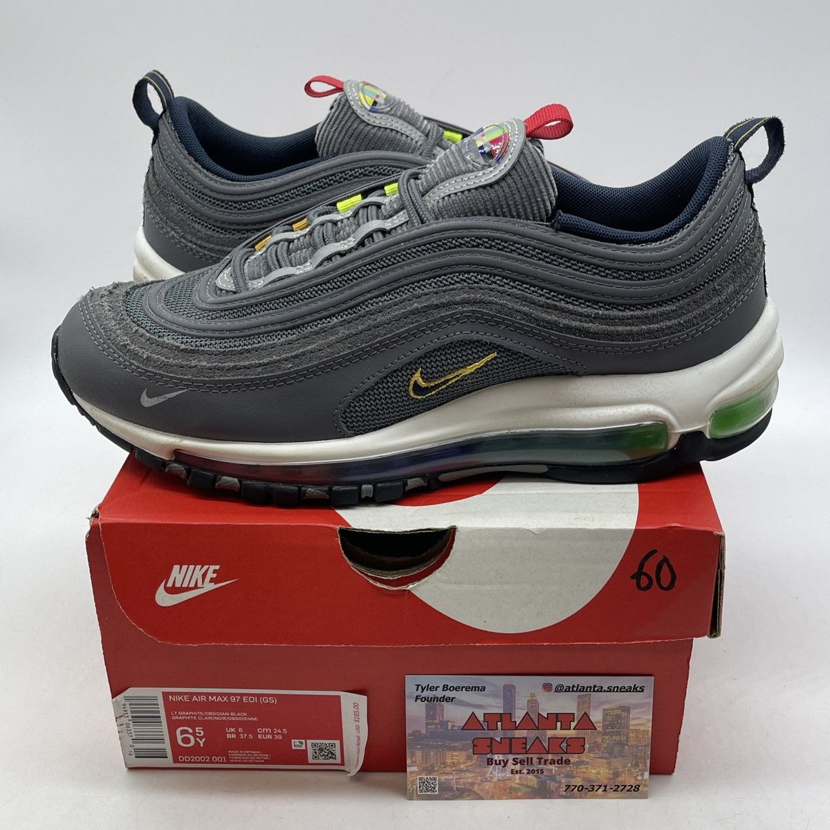 Nike Air max 97 evolution of icons Size US 6.5 / EU 39-40 - 1 Thumbnail