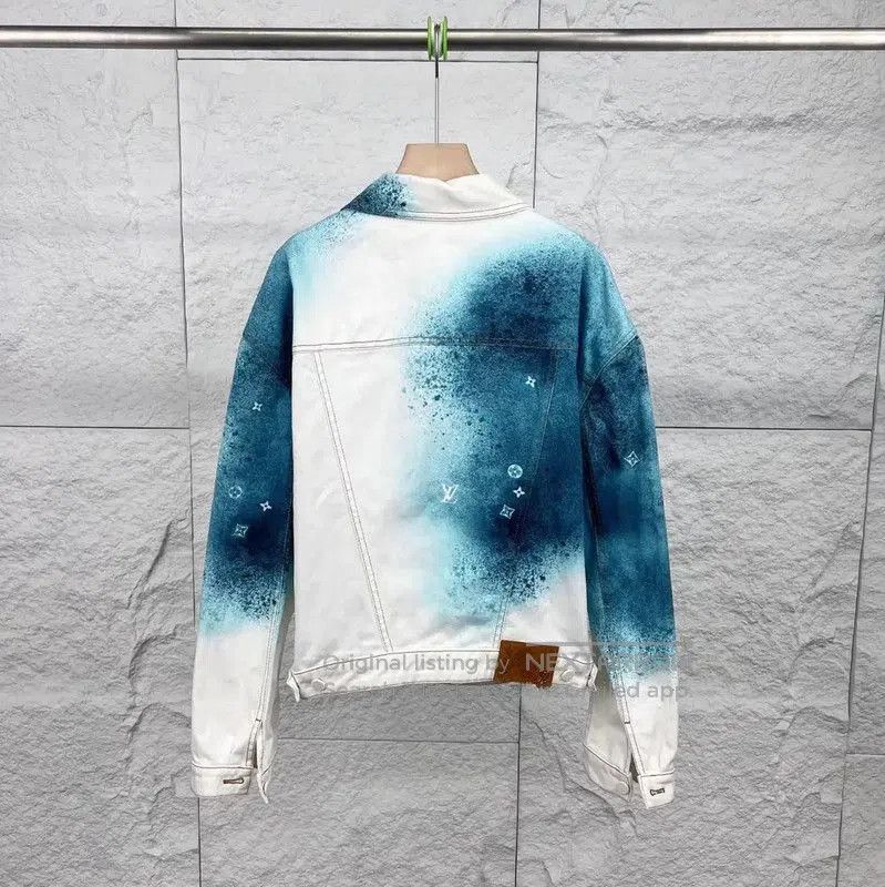 Louis Vuitton Louis Vuitton Gradient Denim Jacket for Men . Size US M / EU 48-50 / 2 - 2 Thumbnail