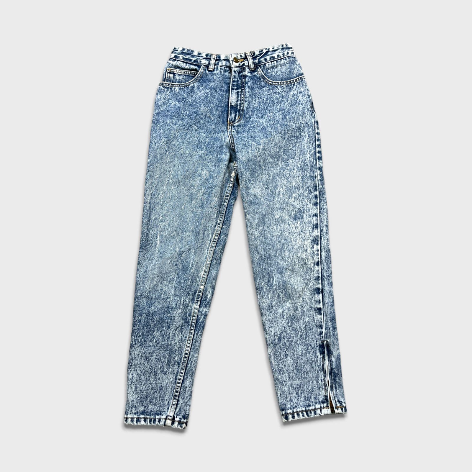 Guess × Vintage VTG Guess Jeans 26x26 Marciano USA Acid Wash Taper 90s Pants Size 26" / US 2 / IT 38 - 1 Thumbnail