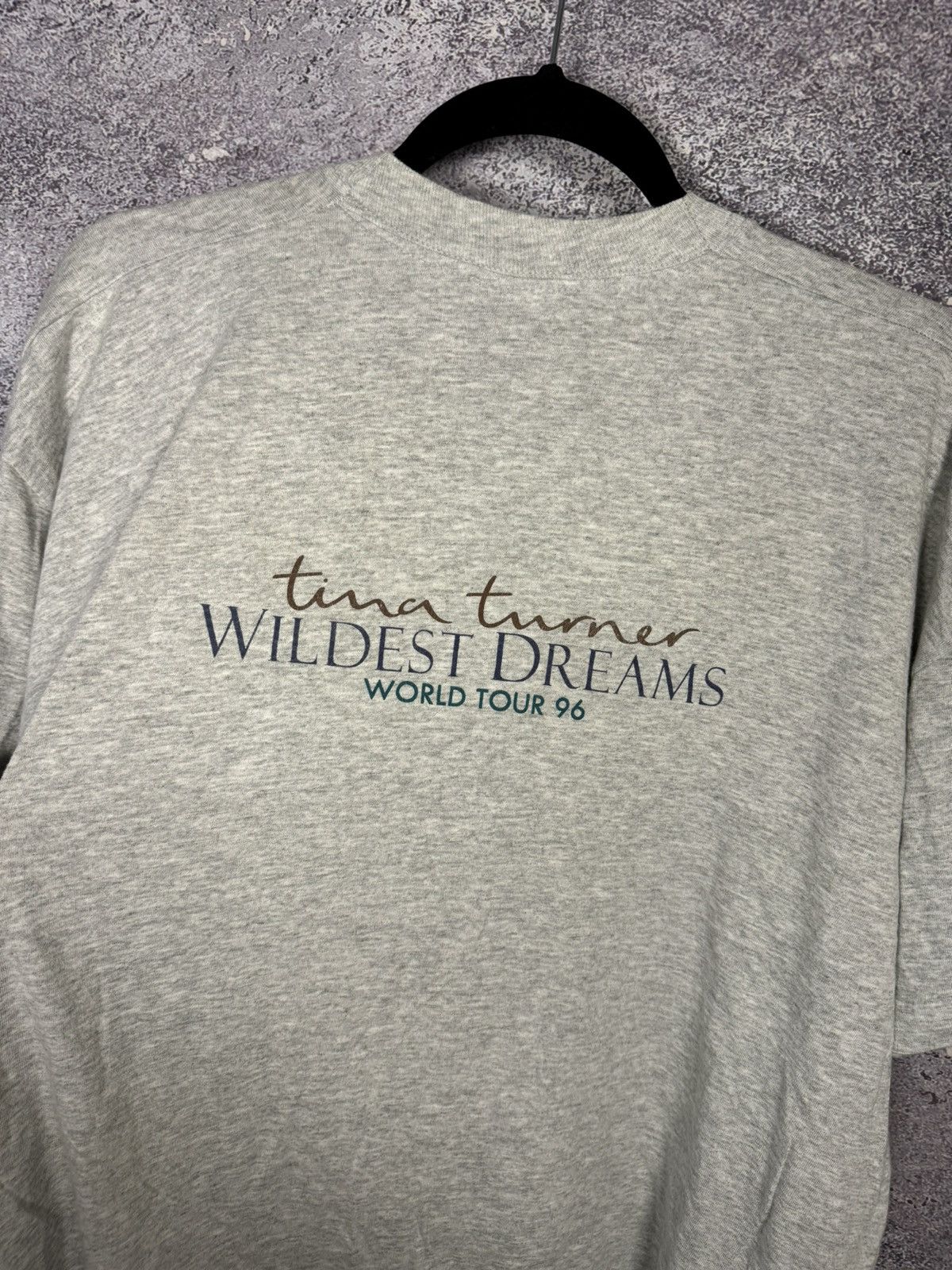 Band Tees × Vintage 90’s Vintage Tina Turner 1996 World Tour Wildest Dreams Tee Size US XL / EU 56 / 4 - 15 Thumbnail