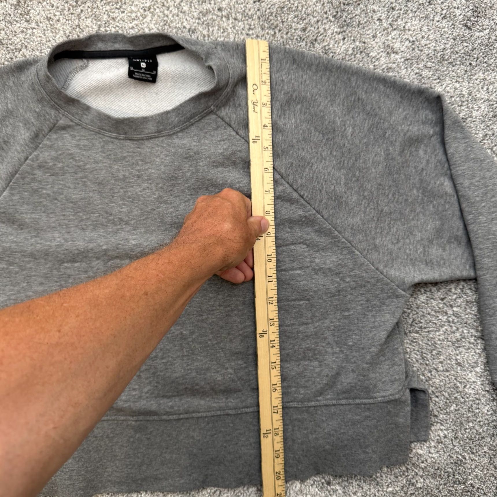 Nike Nike Dri-FIT Sweatshirt Women M Gray Cropped Pullover Athletic Streetwear Athleisure Size M / US 6-8 / IT 42-44 - 2 Thumbnail