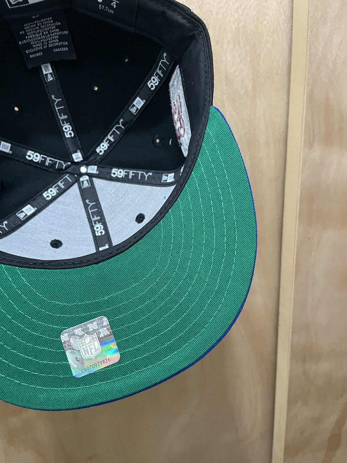 NFL × New Era Myfitteds New York giants 25th anniversary 7 1/4 Size ONE SIZE - 6 Thumbnail