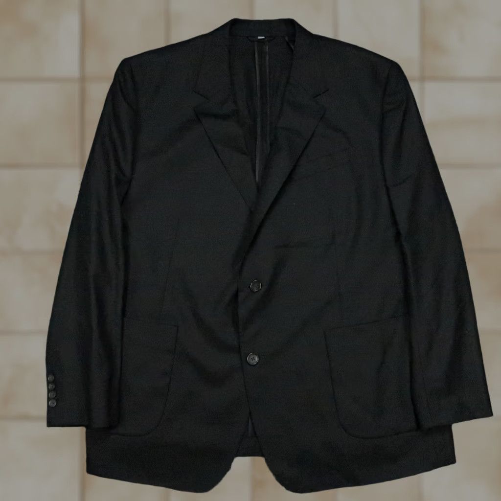 Bonobos Bonobos Blazer Mens 54R Black Wool Notch Lapel Single Breasted Two-Button Vented 54 Regular Dry Clean Only Vintage: No Mens Size 54R - 1 Thumbnail