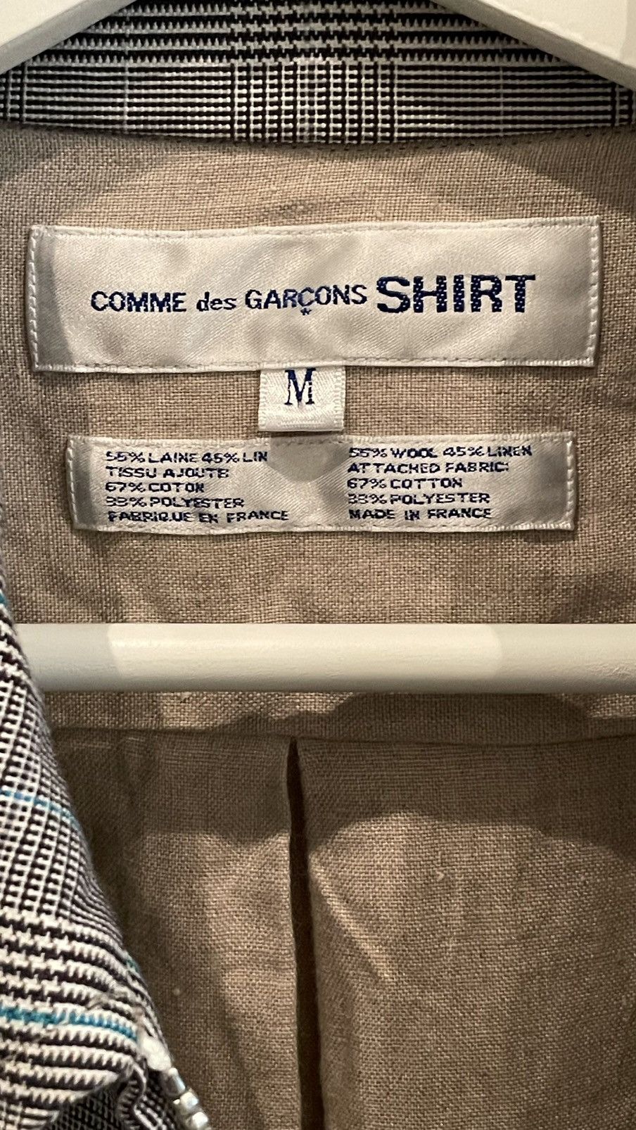 Comme des Garcons SHIRT Zip Shirt / Jacket Size US M / EU 48-50 / 2 - 4 Thumbnail