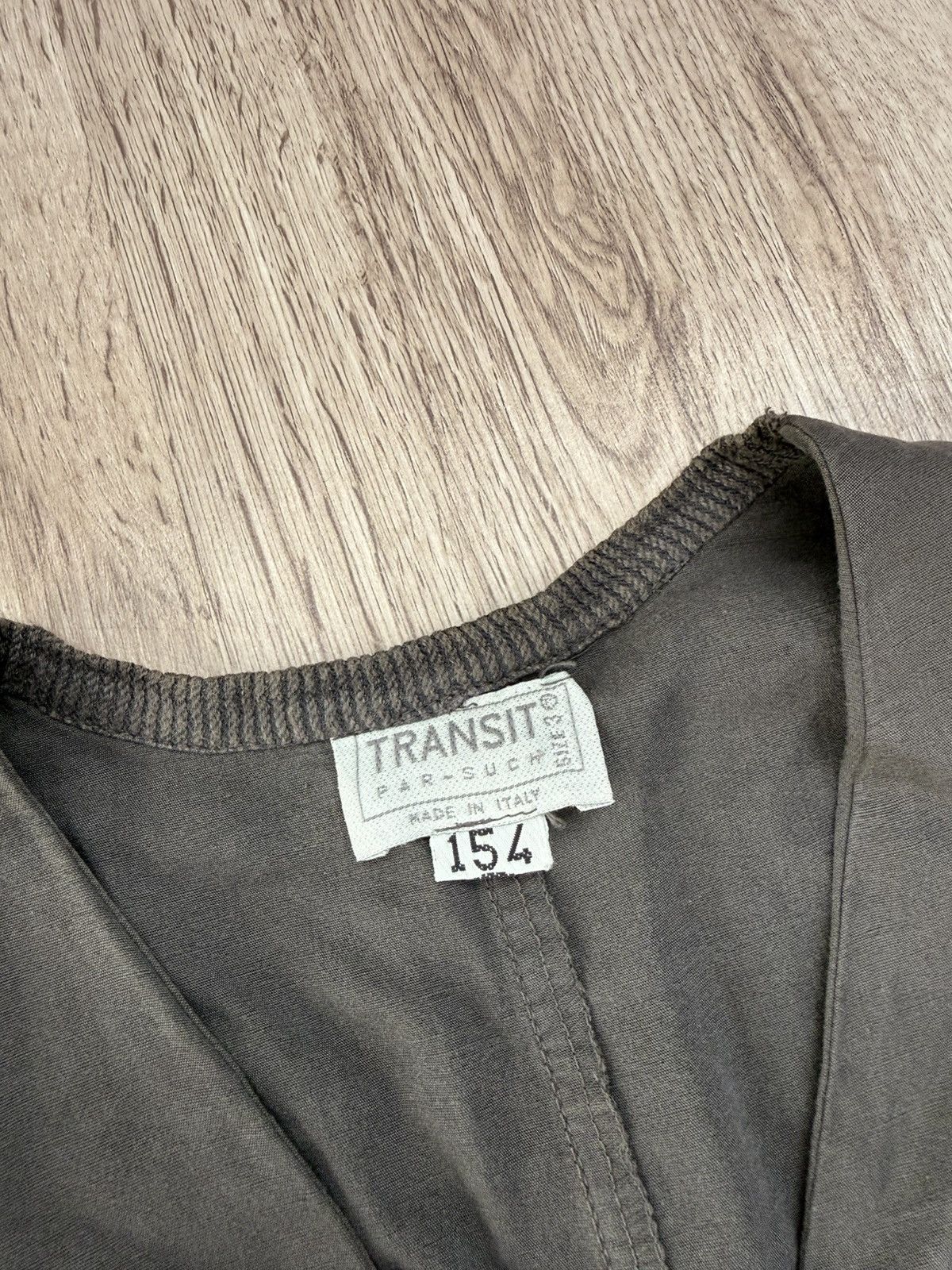 Transit Transit Par-Such Linen Silk Vest Size 3 Minimal Artisanal Size M / US 6-8 / IT 42-44 - 2 Thumbnail