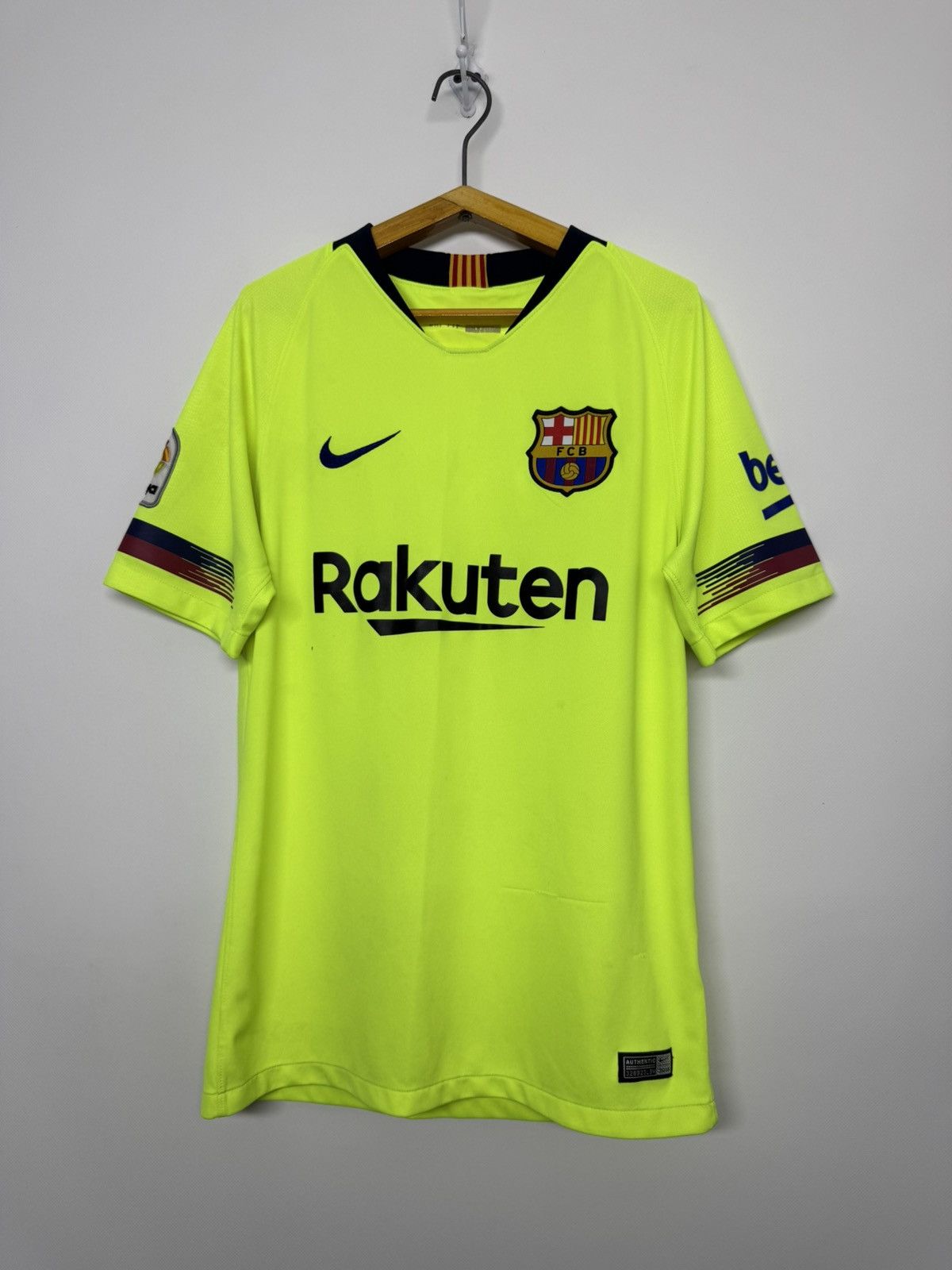 Nike Vintage FC Barcelona 2018/19 Nike Soccer Jersey Blokcore Size US S / EU 44-46 / 1 - 4 Thumbnail