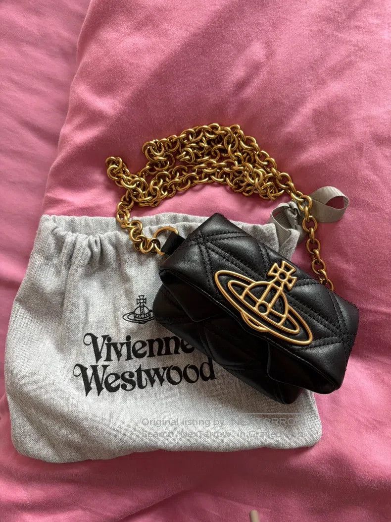 Vivienne Westwood Vivienne Westwood size os Gold Label Chain Waist Bag Crossb Size ONE SIZE - 2 Thumbnail