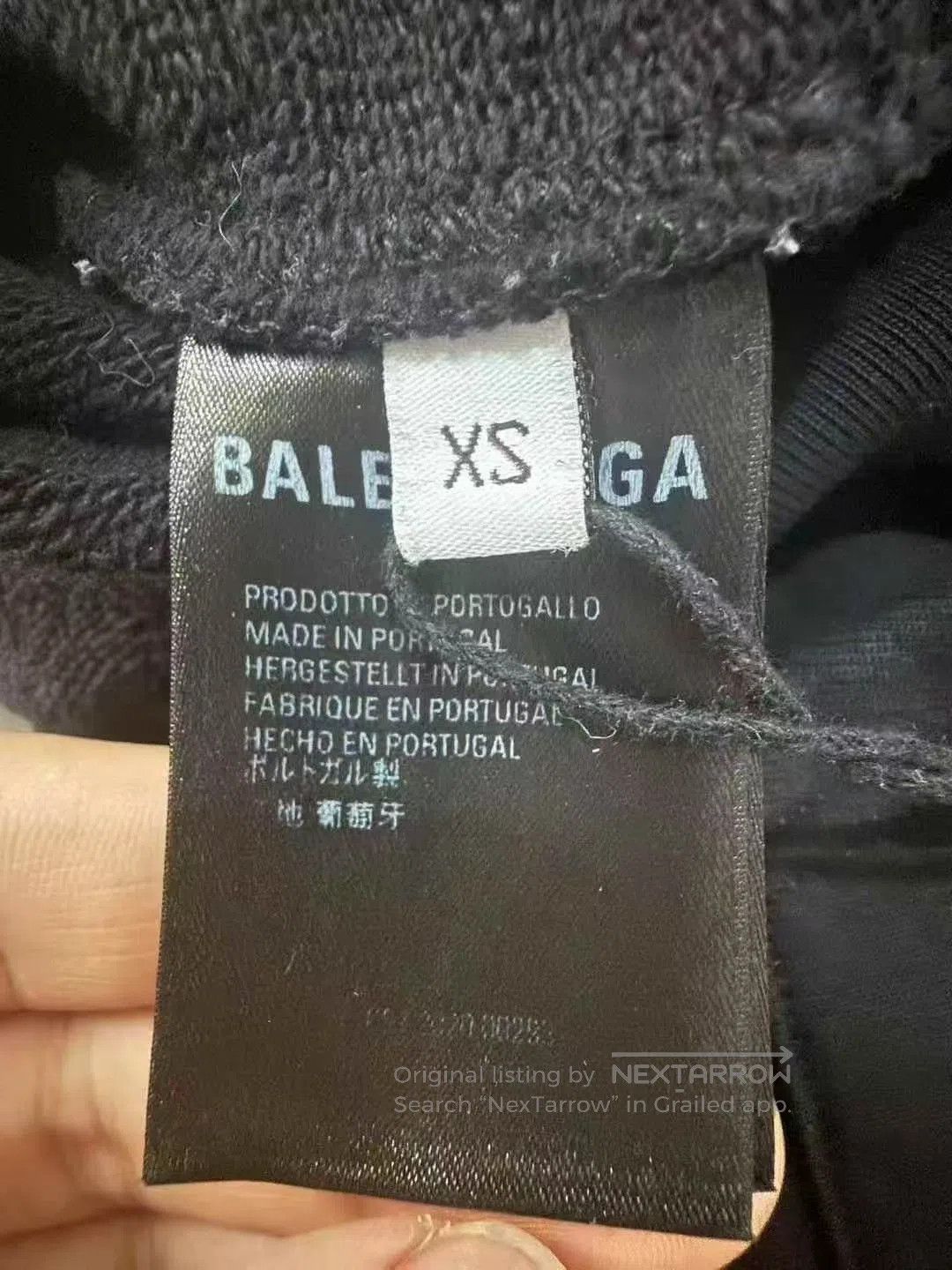 Balenciaga Balenciaga Black Coke Print Hoodie XS. Size XS / US 0-2 / IT 36-38 - 4 Thumbnail