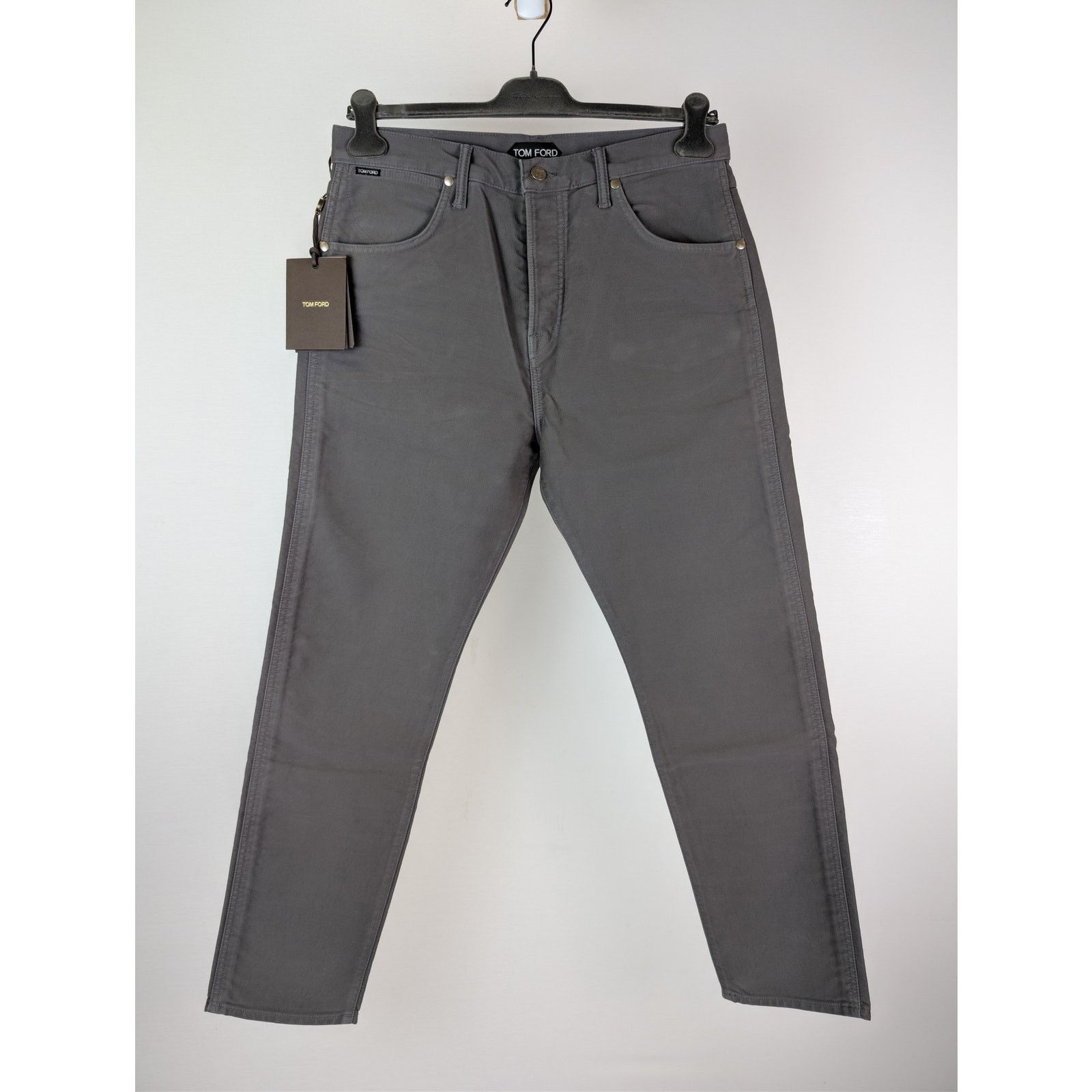 Tom Ford o1rshd1 Tapered Jeans in Grey Size US 34 / EU 50 - 2 Thumbnail