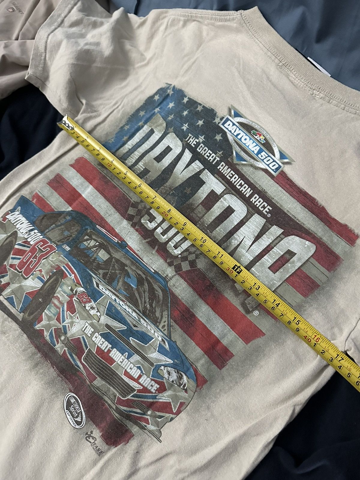 Other 🚨USA DAYTONA 500 AMERICAN RACE HASE VINTAGE TEE BIG LOGO Size US S / EU 44-46 / 1 - 16 Thumbnail