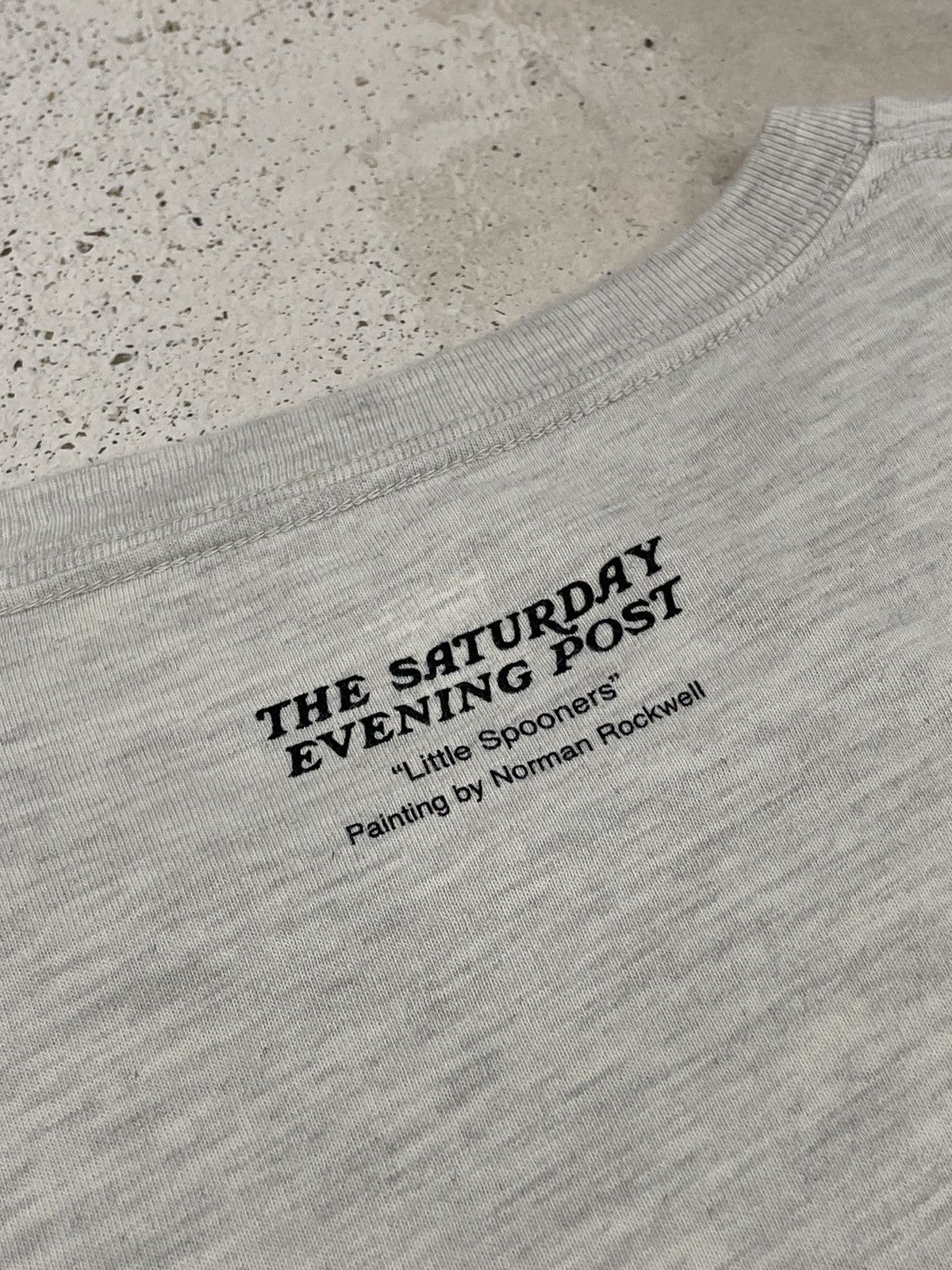 Japanese Brand The Saturday Evening Post “Little Spooners” Normal Rockwell Size US L / EU 52-54 / 3 - 14 Thumbnail