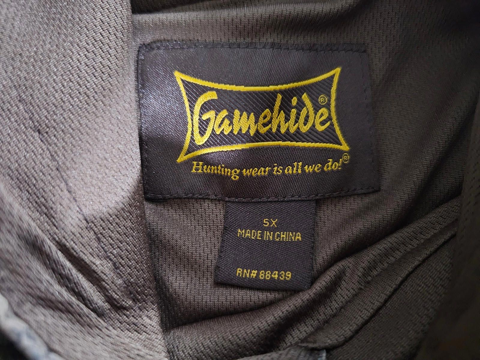 Designer Gamehide Mossy Oak Camo Bottomland 5x Waterproof Hoodie Size ONE SIZE - 4 Thumbnail