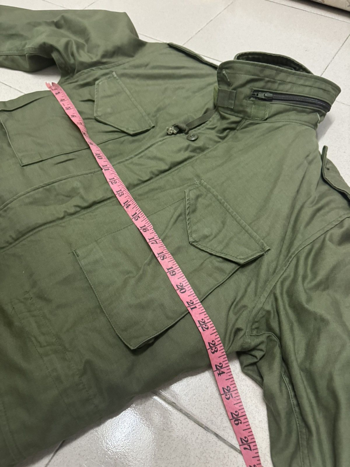 Vintage TAXI DRIVER M-65 MILITARY JACKET BY ISRATEX Size US L / EU 52-54 / 3 - 6 Thumbnail